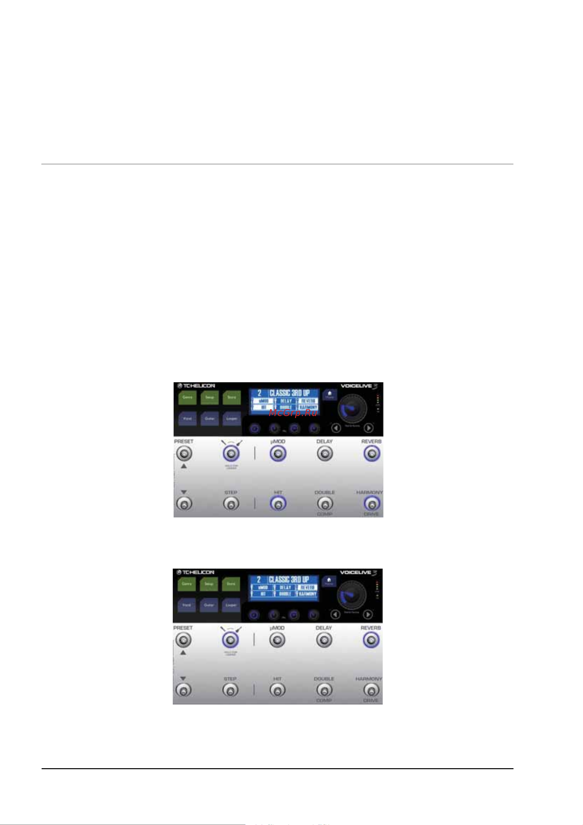 TC HELICON VOICELIVE 3 [28/82] Ðåäàêòèðîâàíèå óñòàíîâîê ïåðåêëþ àòåëÿ hit