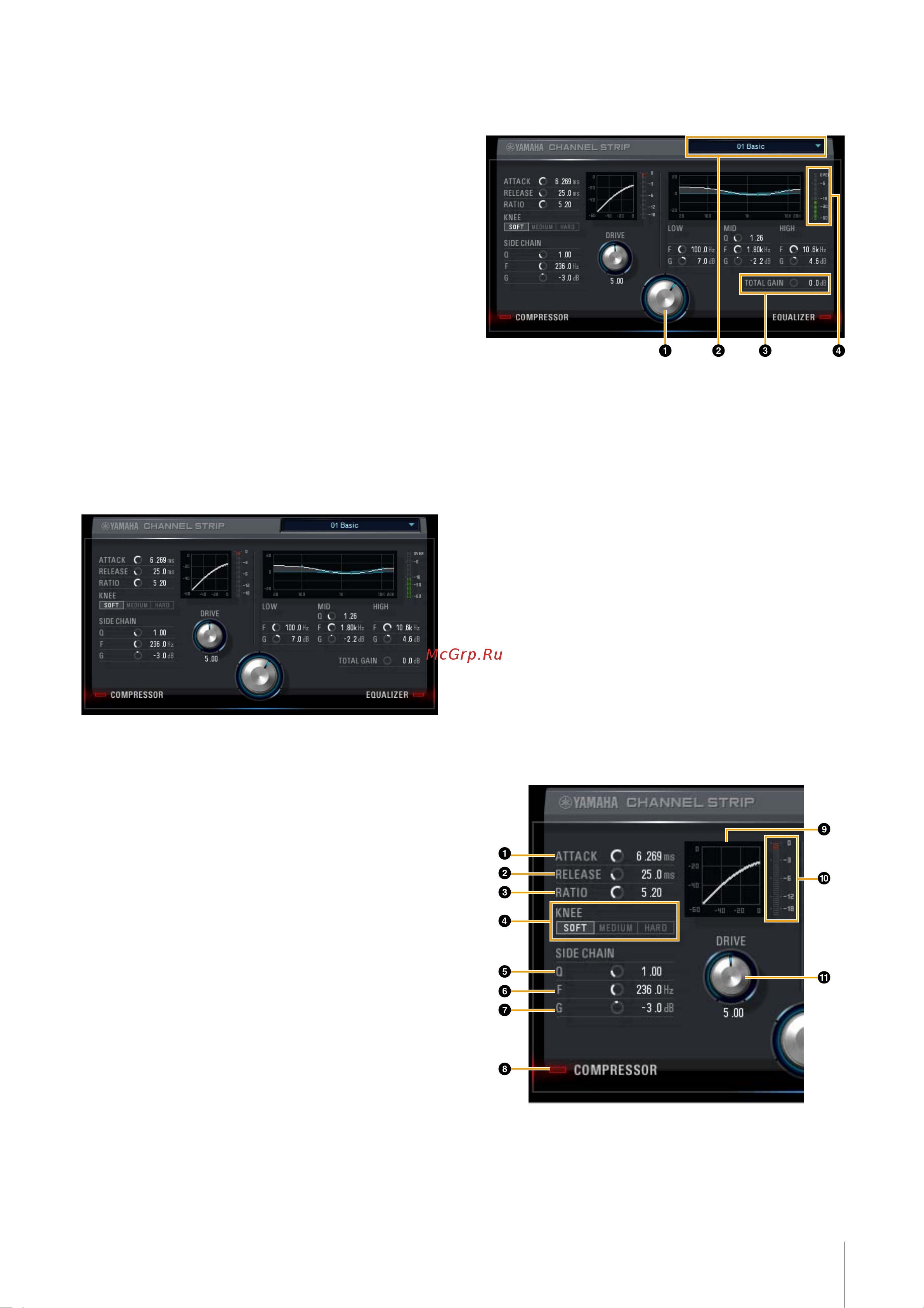 STEINBERG UR816C [17/47] Sweet spot morphing channel strip