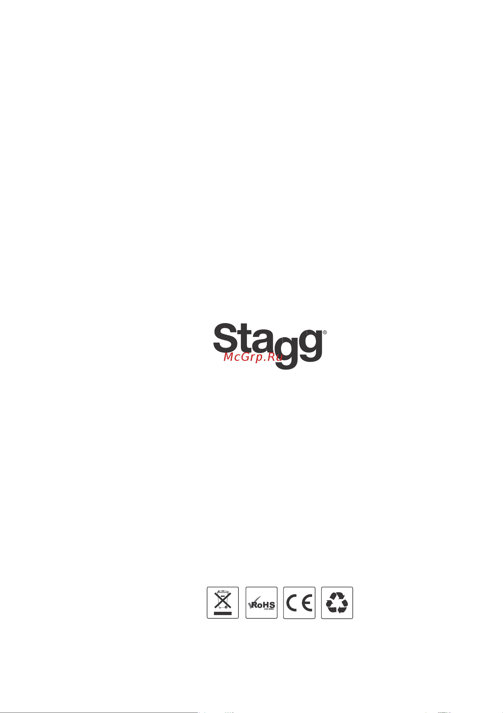 STAGG SUM40 Руководство по эксплуатации онлайн [6/6] 776093