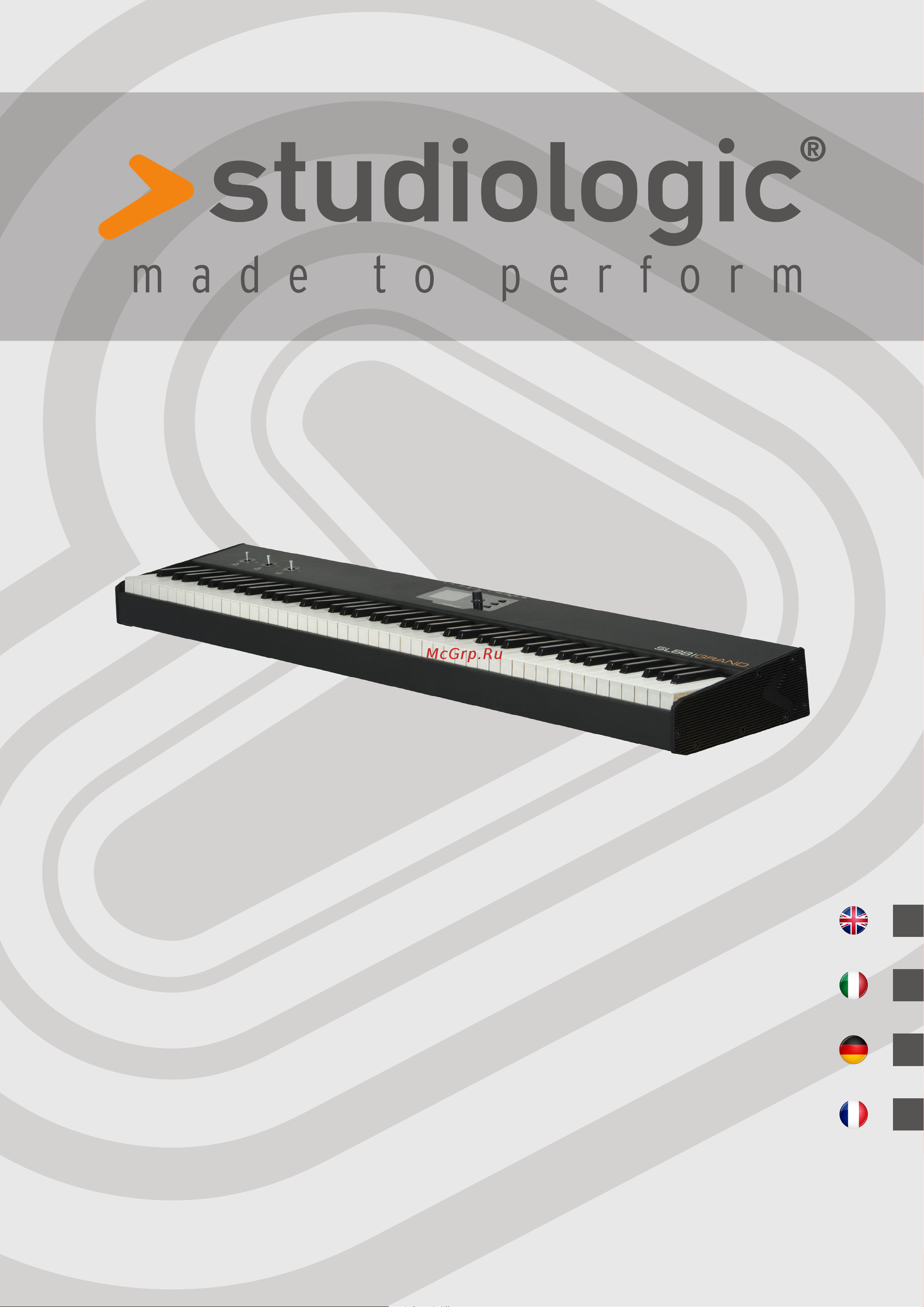 STUDIOLOGIC SL88 Grand Руководство по эксплуатации онлайн