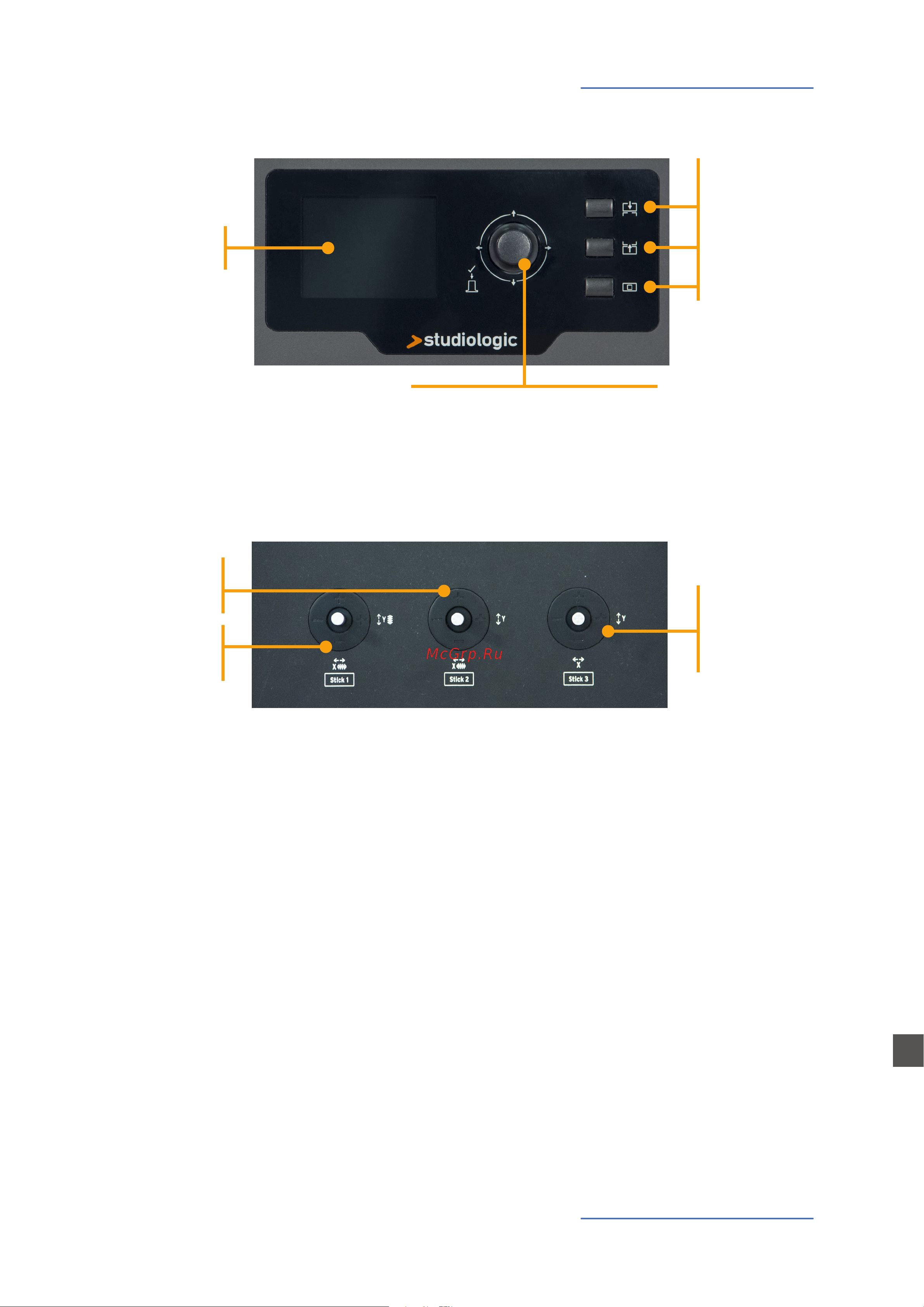 STUDIOLOGIC SL88 Grand [41/69] Funktionen rauf runter links rechts