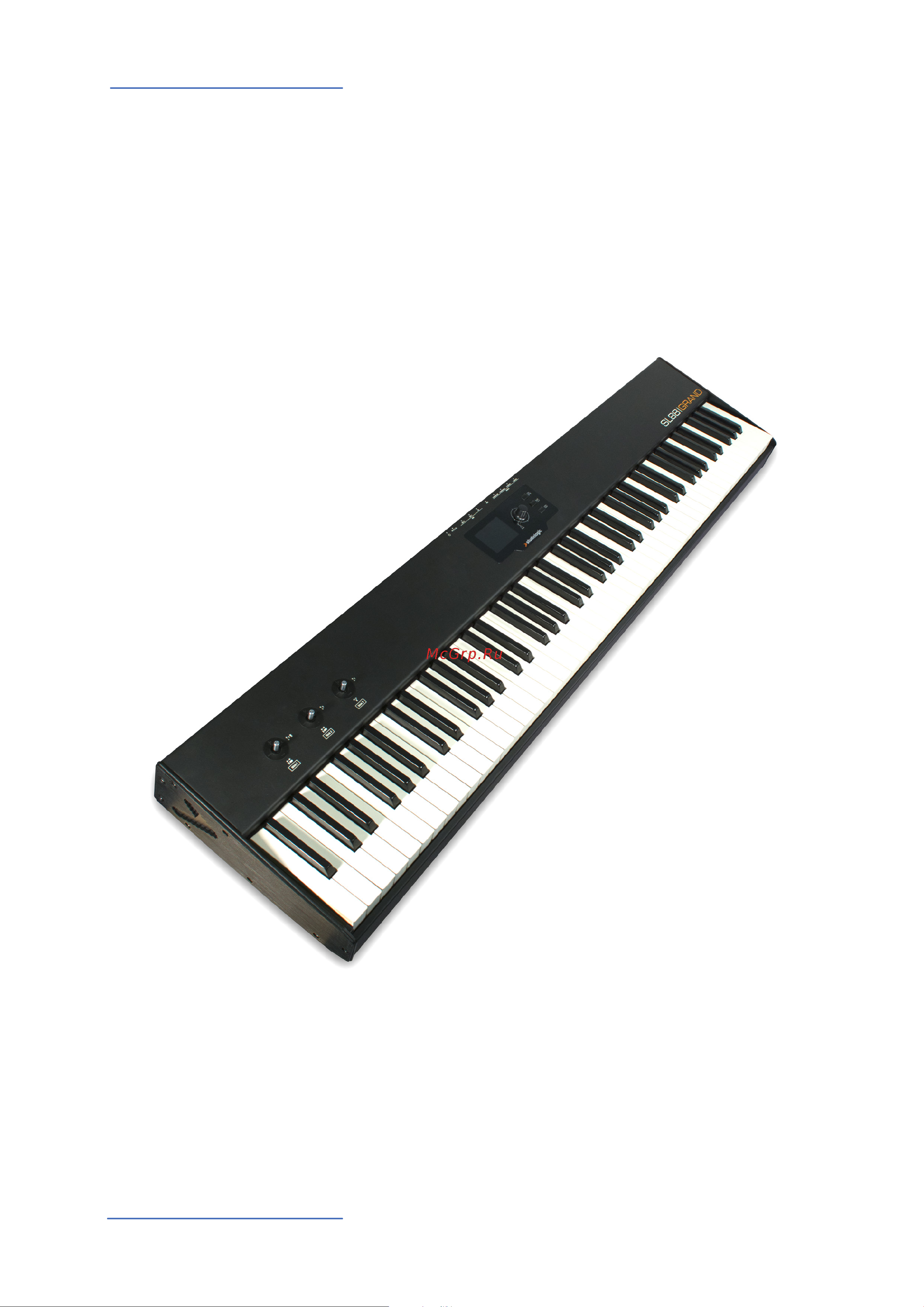 STUDIOLOGIC SL88 Grand Руководство по эксплуатации онлайн [68/69] 776115