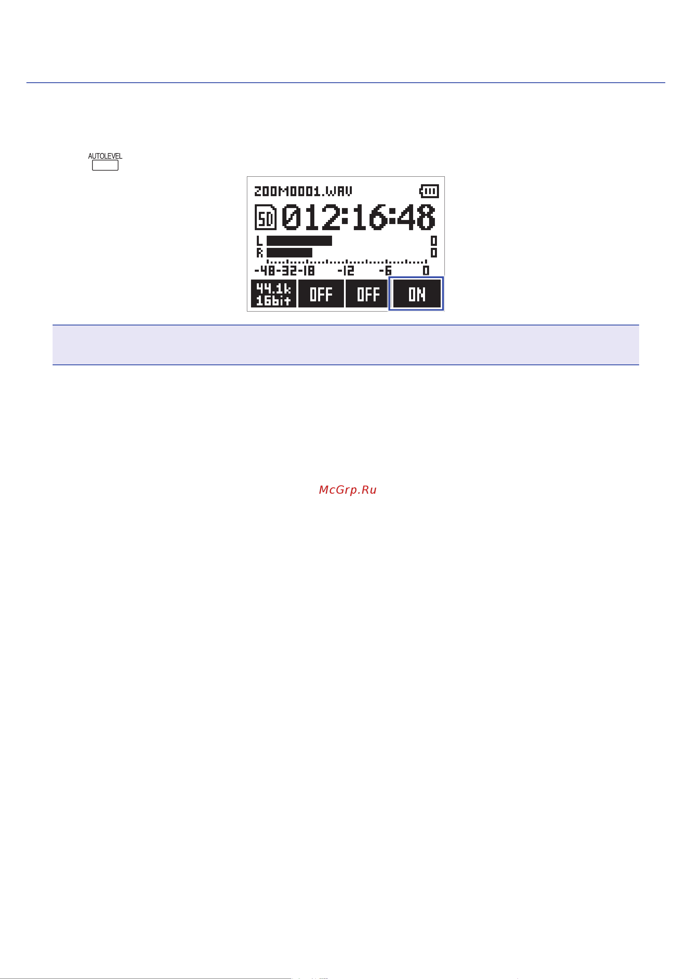 Zoom H1n Limited Edition [20/71] Using automatic level adjustment