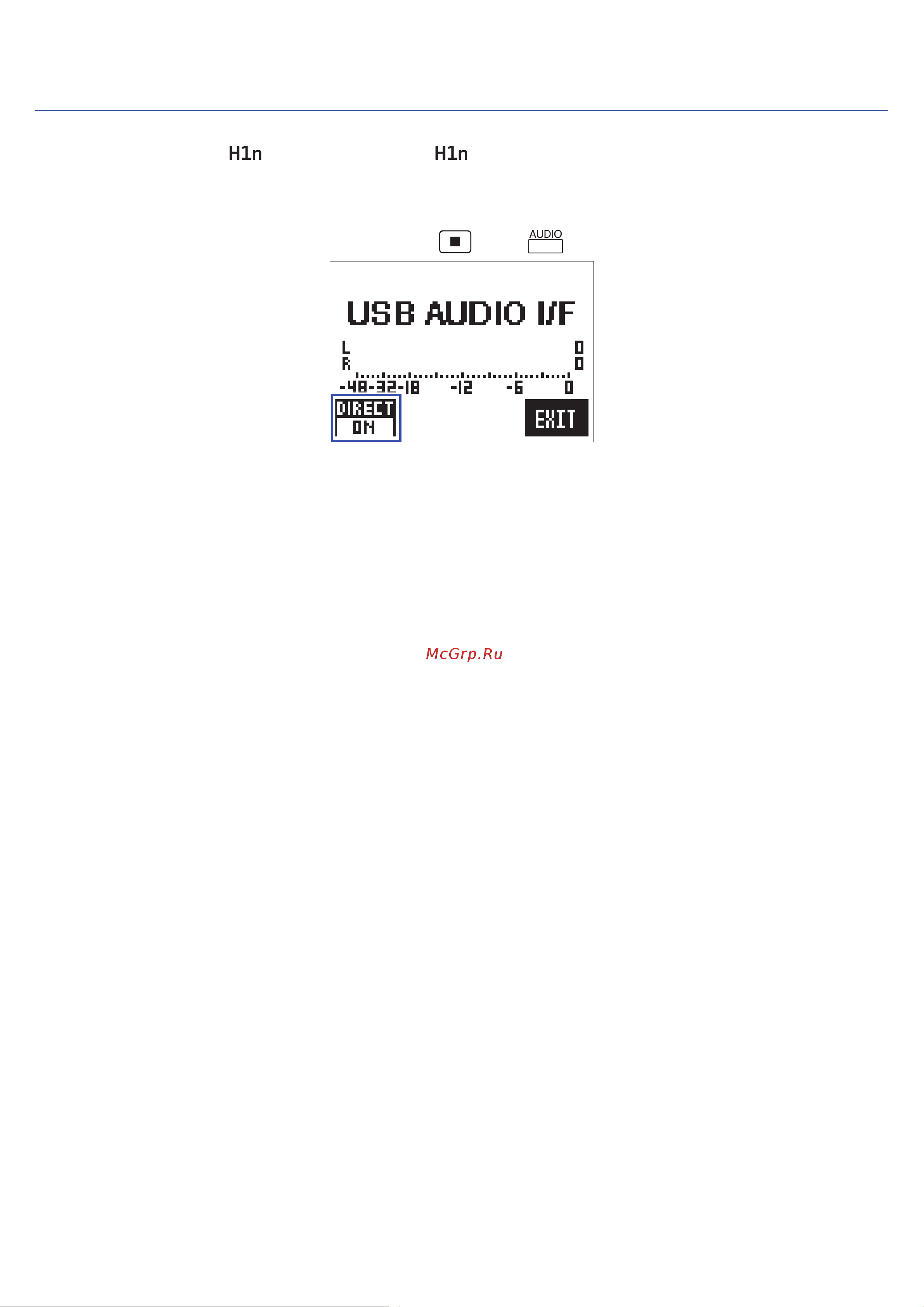 Zoom H1n Limited Edition [48/71] Enabling direct monitoring