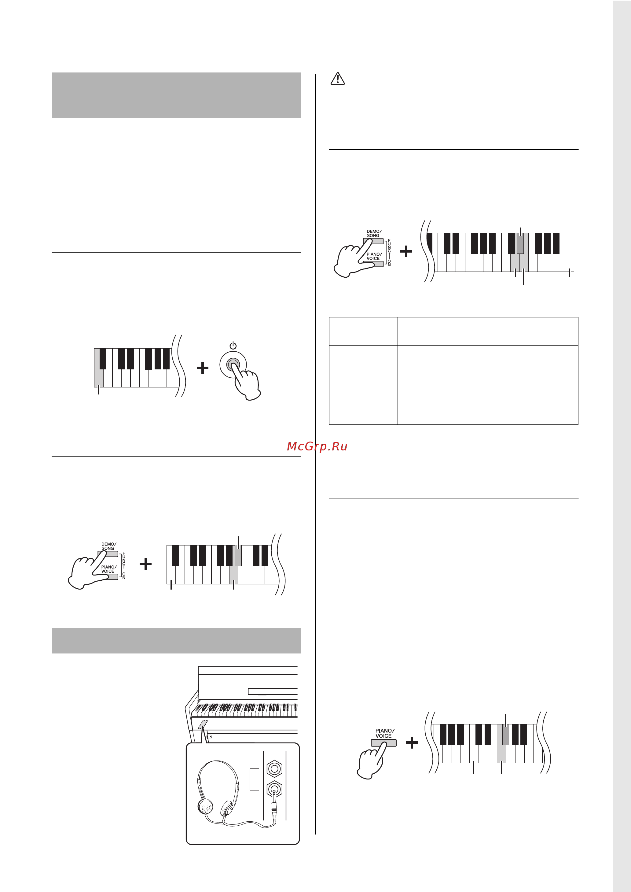 Yamaha YDP-S34B [13/36] Использование наушников