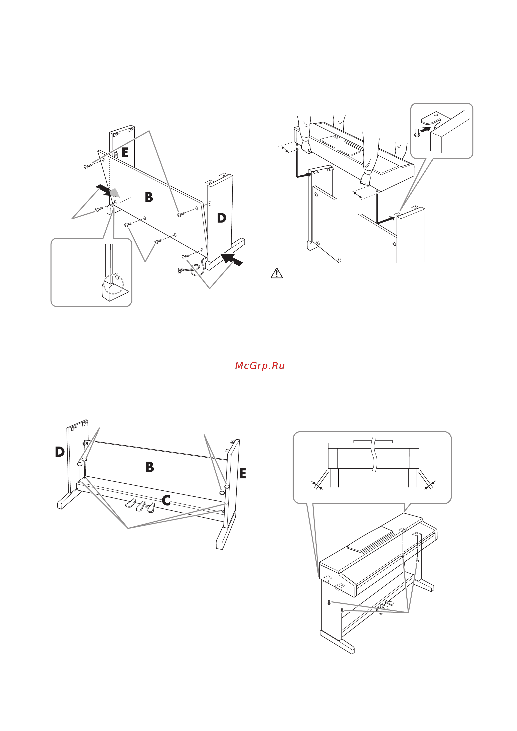 Yamaha YDP-144B Руководство по эксплуатации онлайн [35/44] 776160