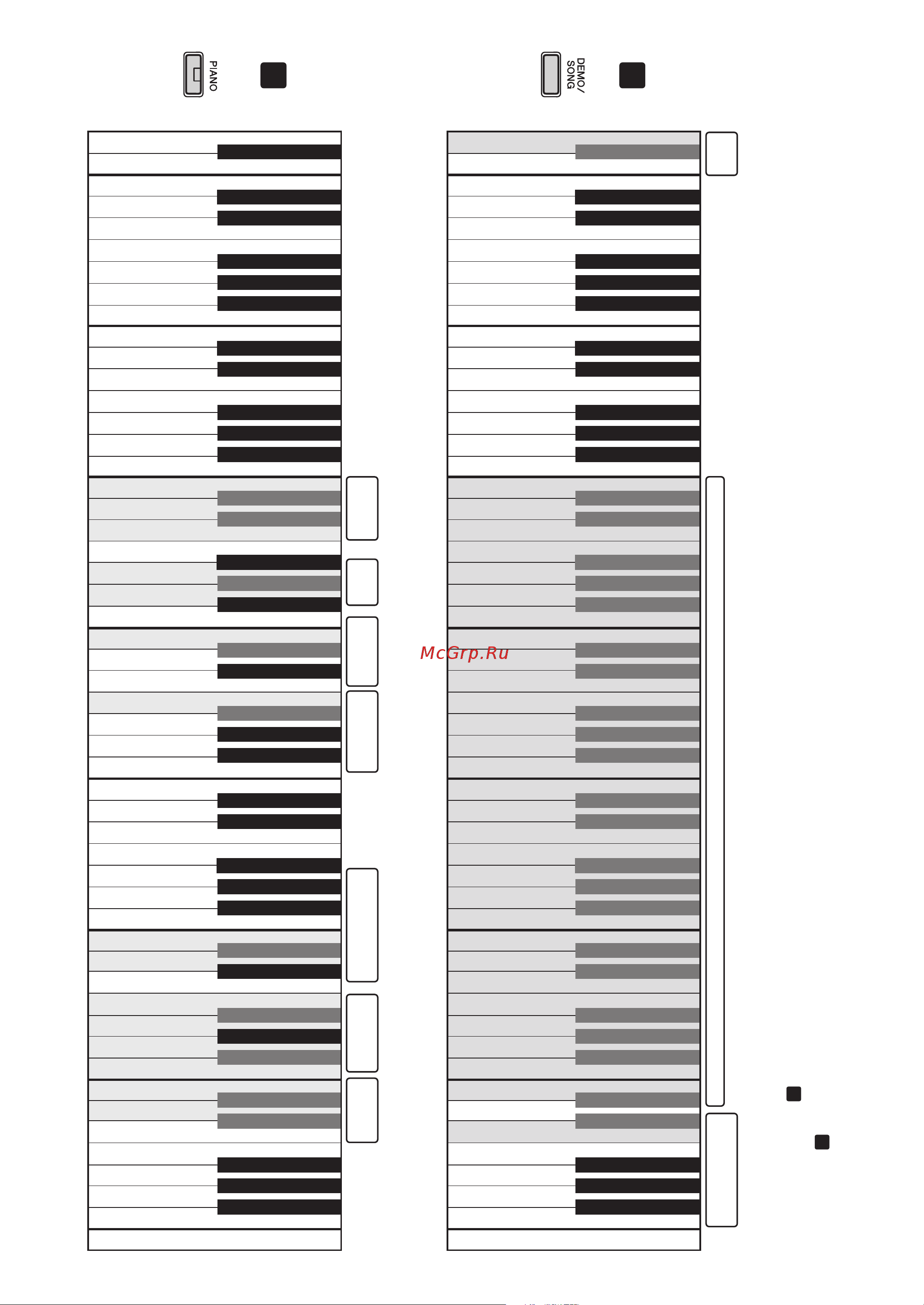 Yamaha P-125WH [27/34] Quick operation guide