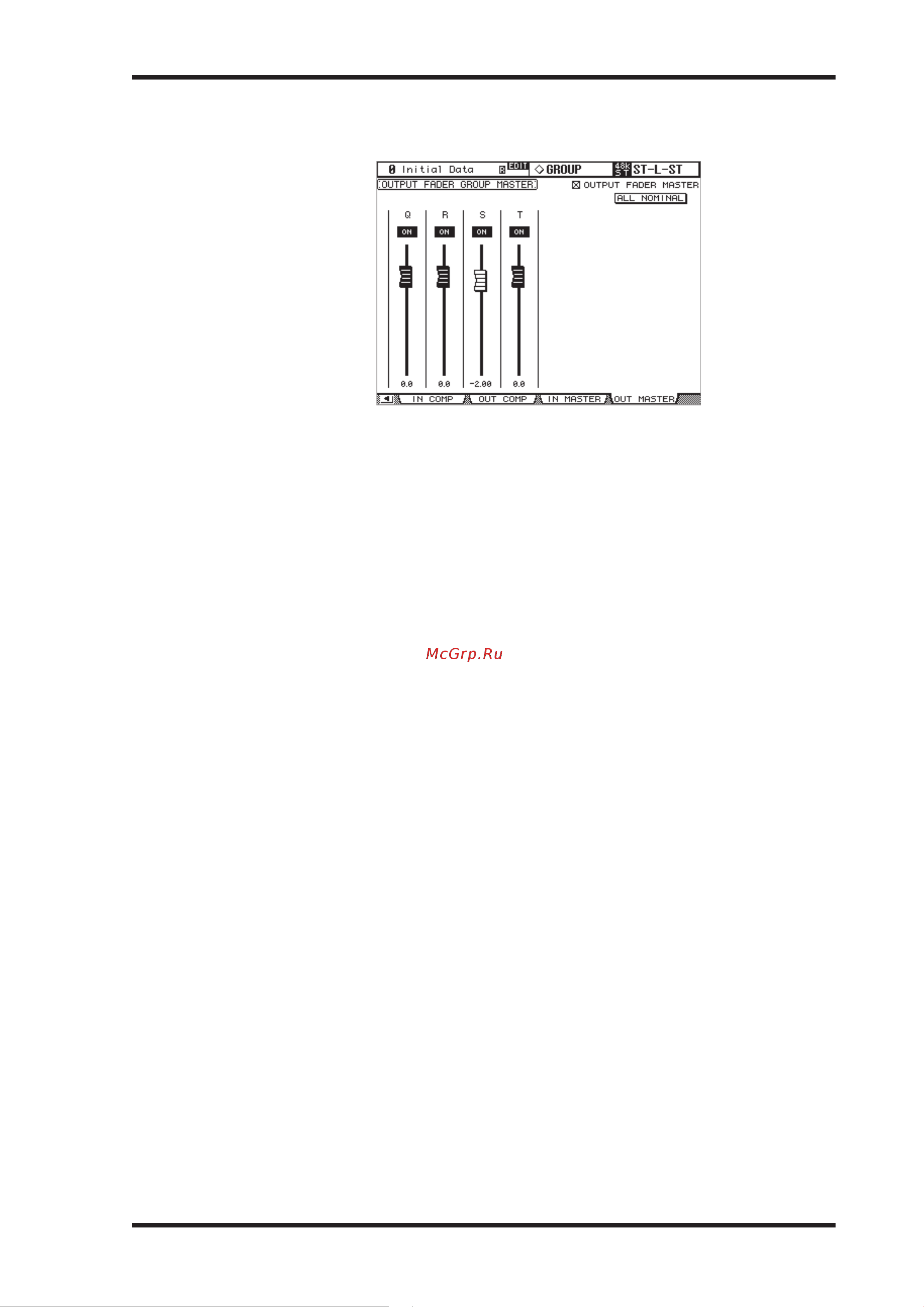 Yamaha DM2000VCM [148/315] Группирование приглушения выходных каналов on off