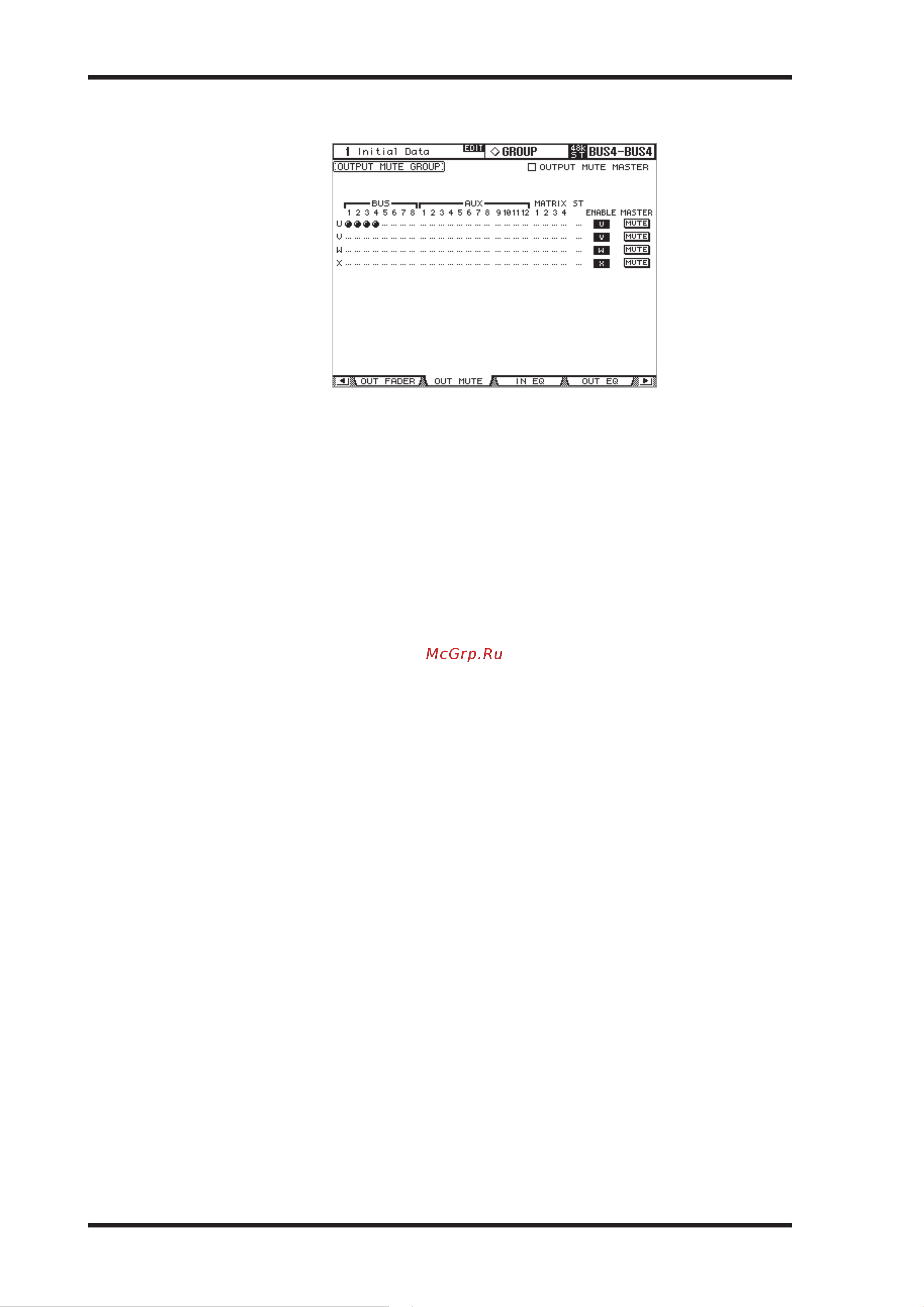 Yamaha DM2000VCM [149/315] Мастер приглушения выходного канала output channel mute master