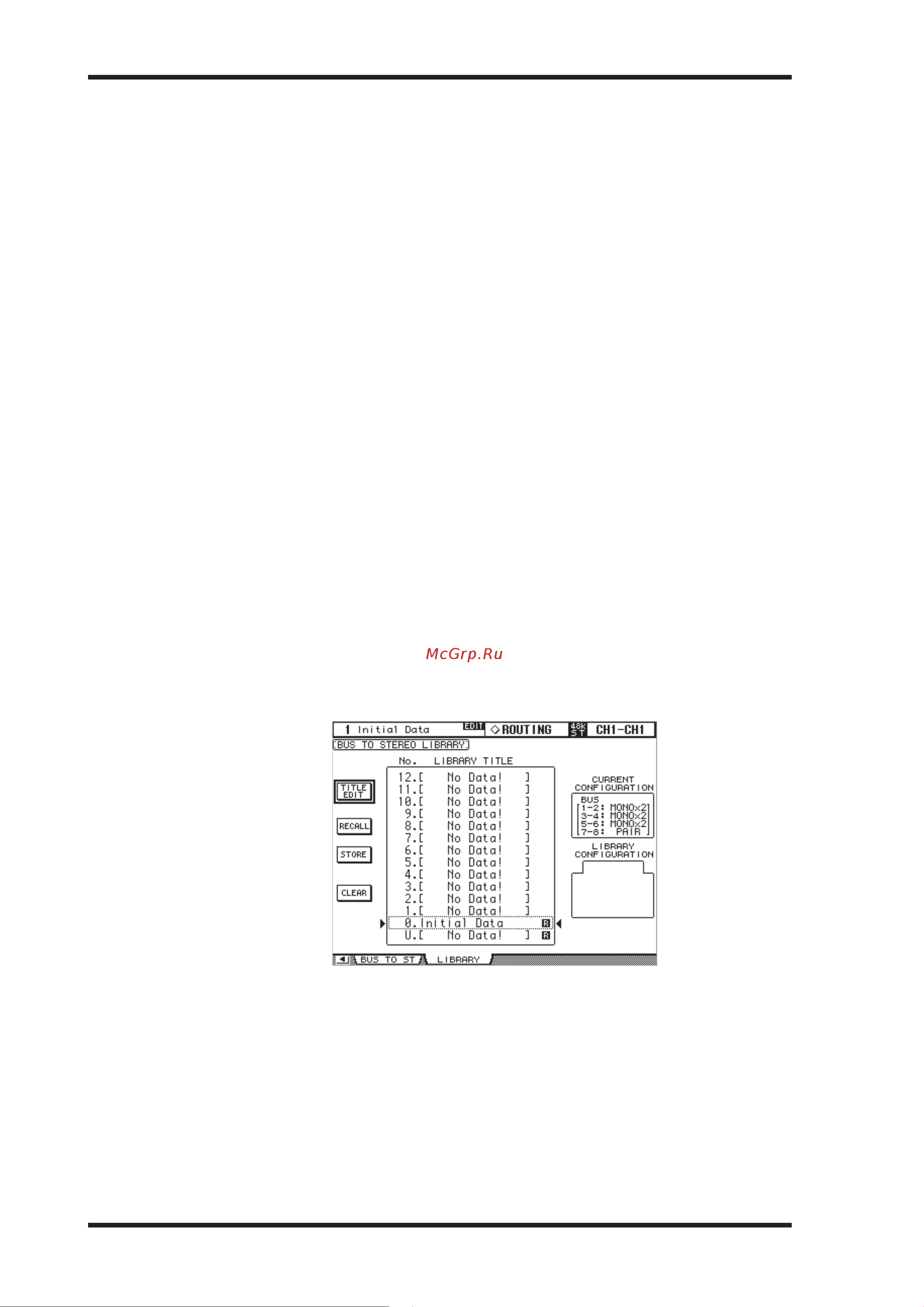 Yamaha DM2000VCM [169/315] Библиотека bus to stereo шина стерео
