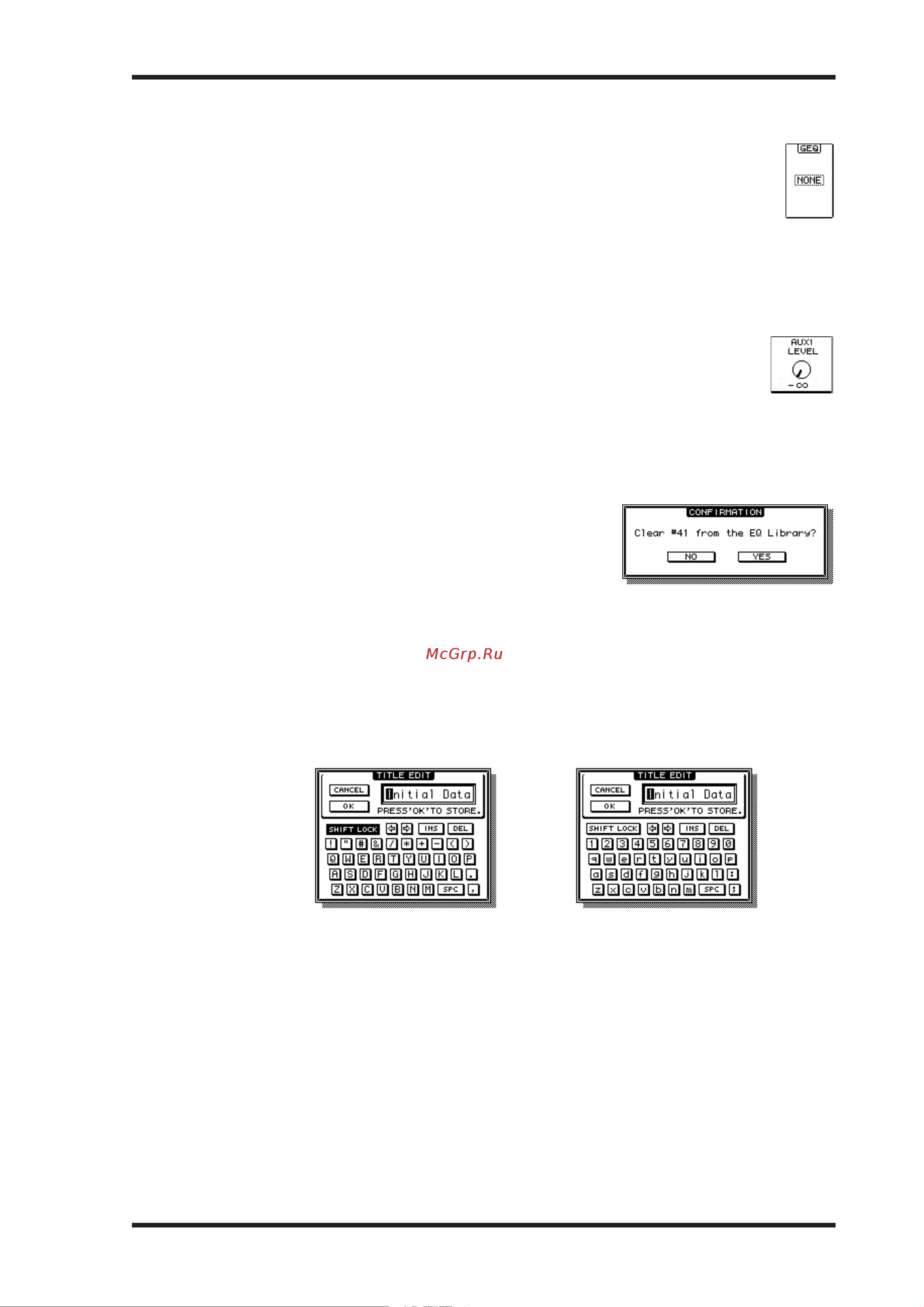 Yamaha DM2000VCM [54/315] Conﬁrmation messages