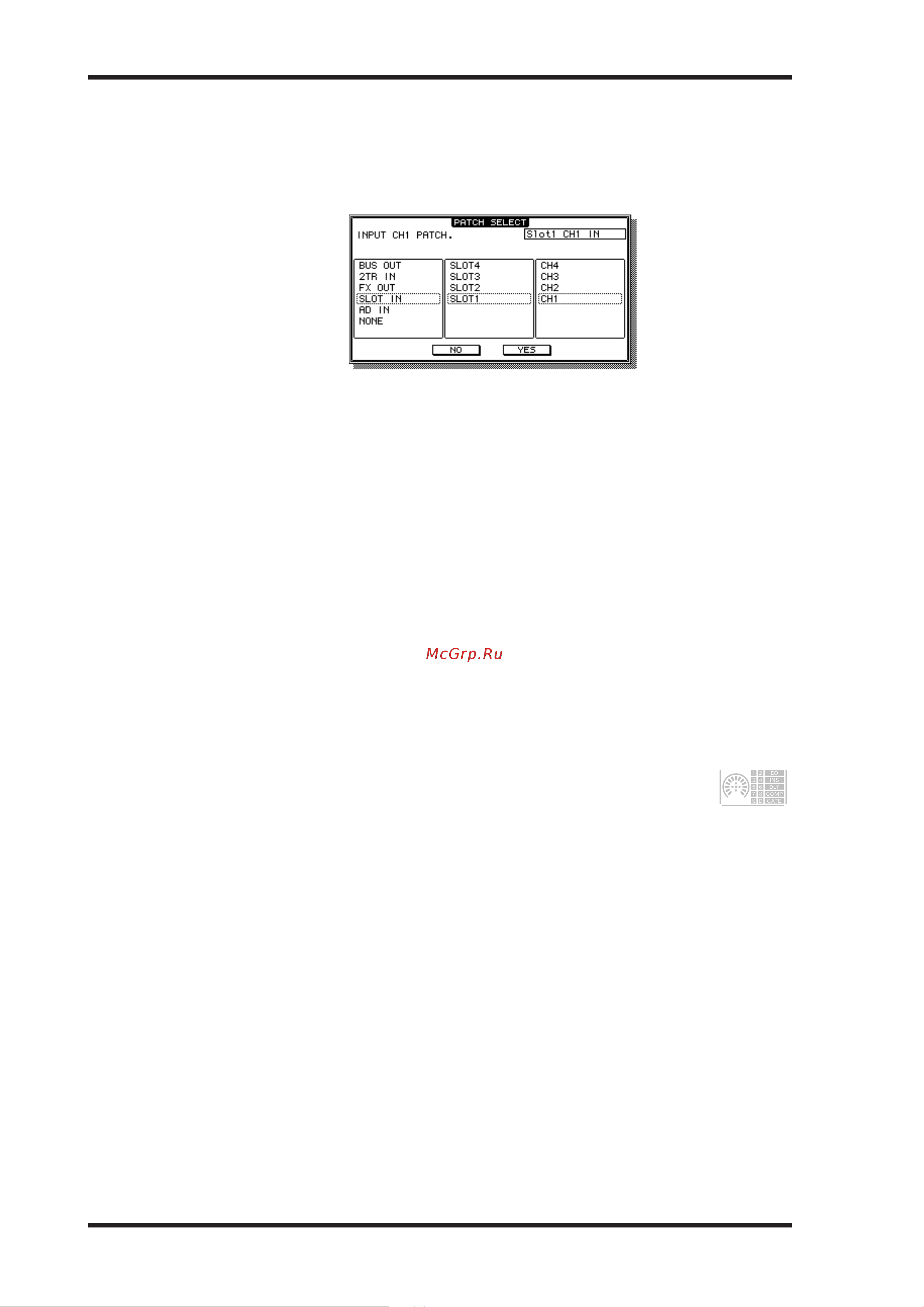 Yamaha DM2000VCM [83/315] Patch select window