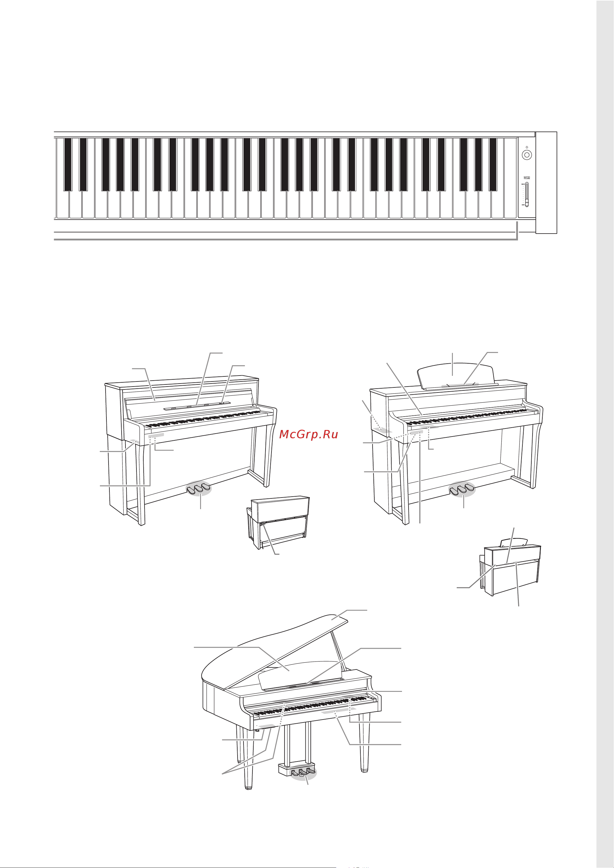 Yamaha CLP-635PE [13/140] Clp 685 clp 675 clp 645 clp 635