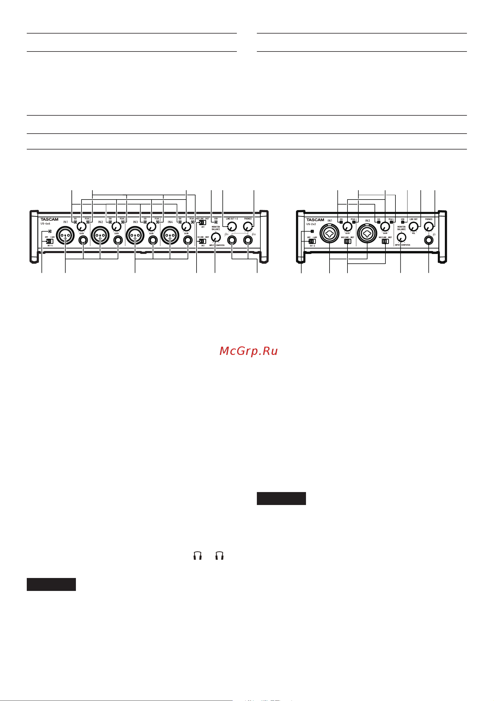 Tascam US-2x2TP [62/88] Pulizia dell unità