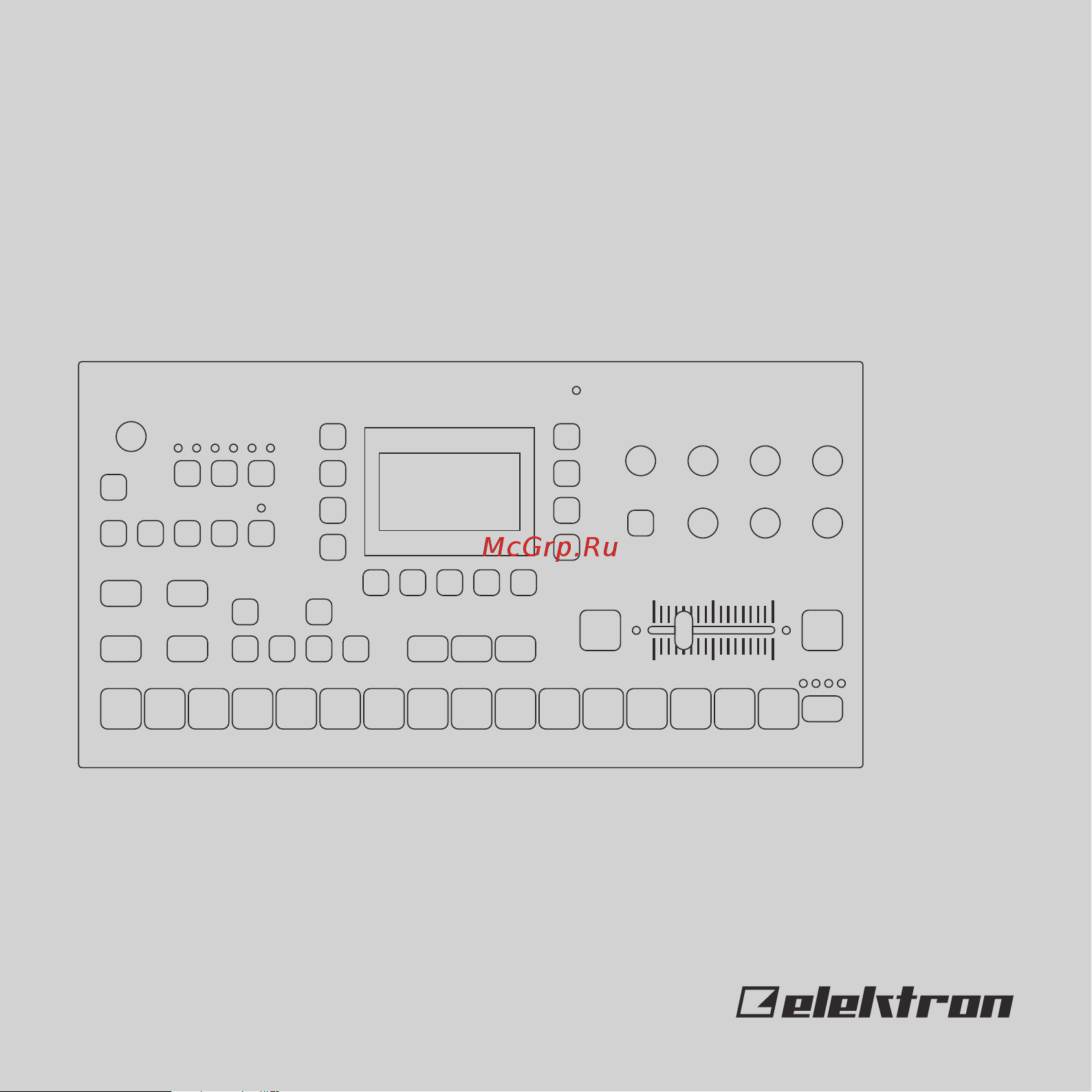 ELEKTRON Octatrack MKII Руководство по эксплуатации онлайн