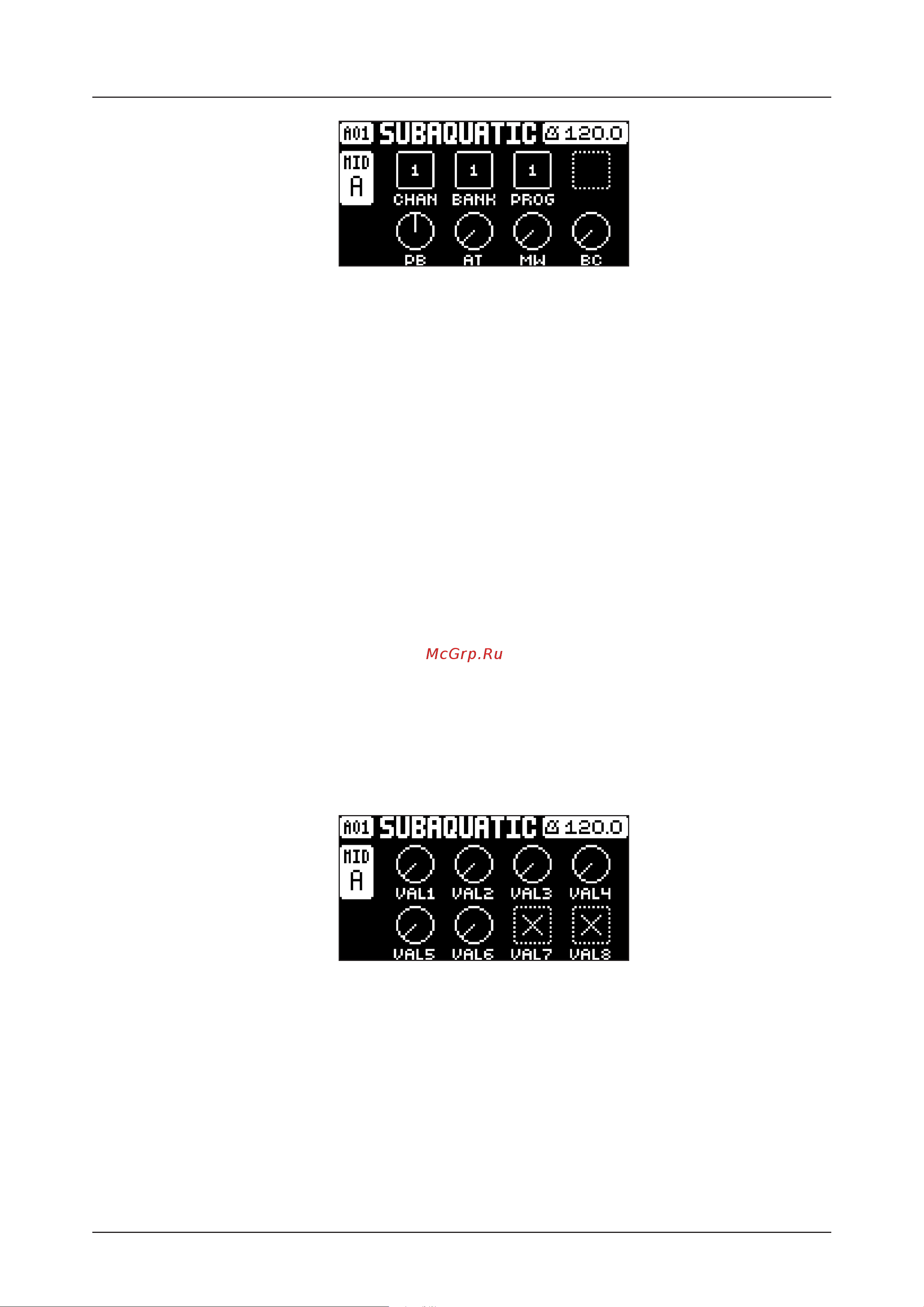 ELEKTRON Digitakt [44/70] Fltr page cc value