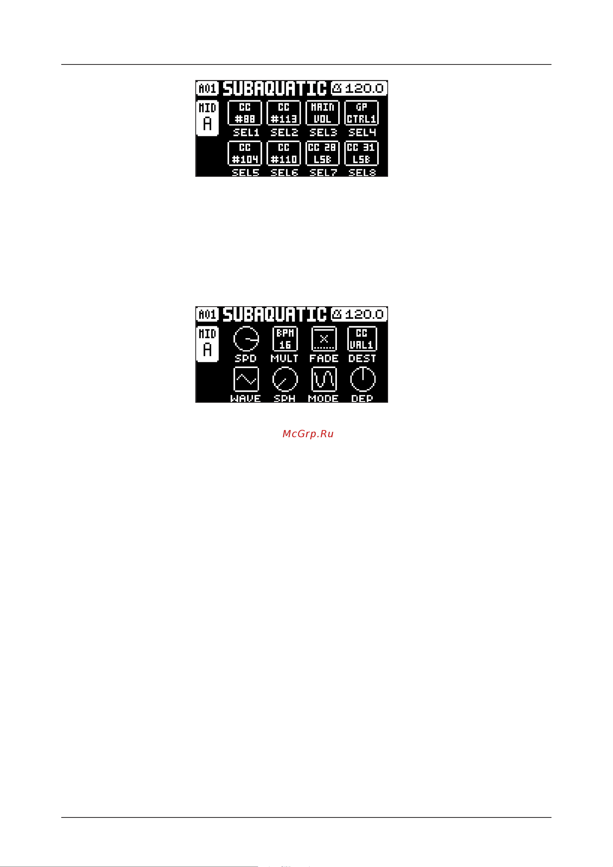 ELEKTRON Digitakt [45/70] Lfo page