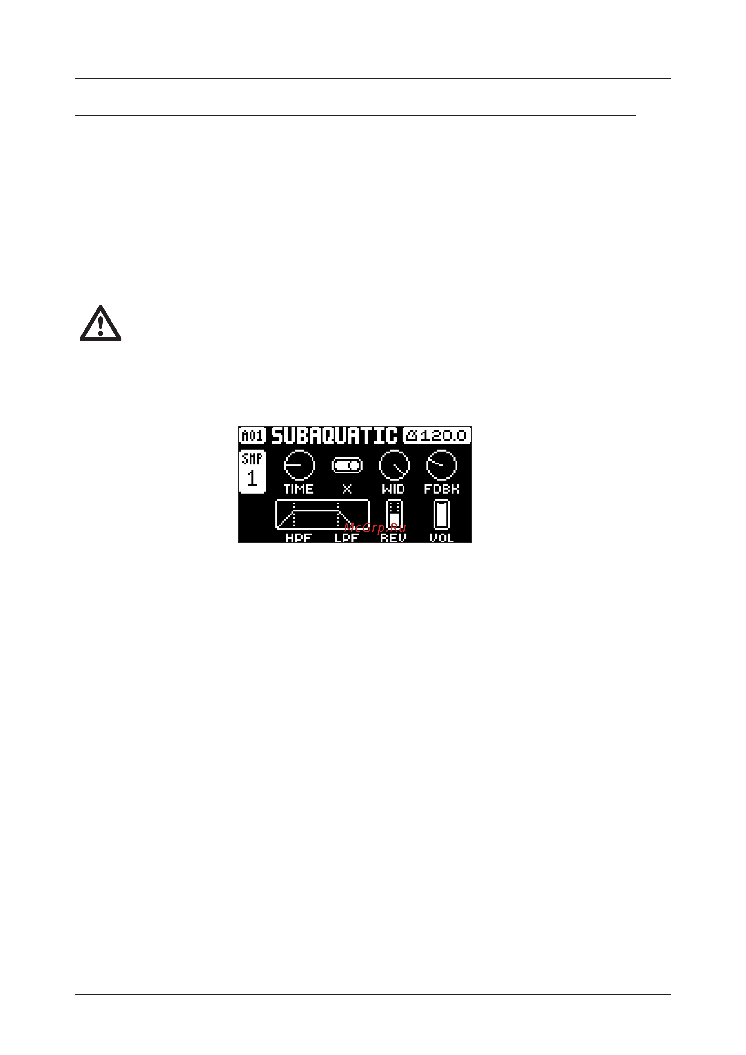 ELEKTRON Digitakt [47/70] Fx parameters