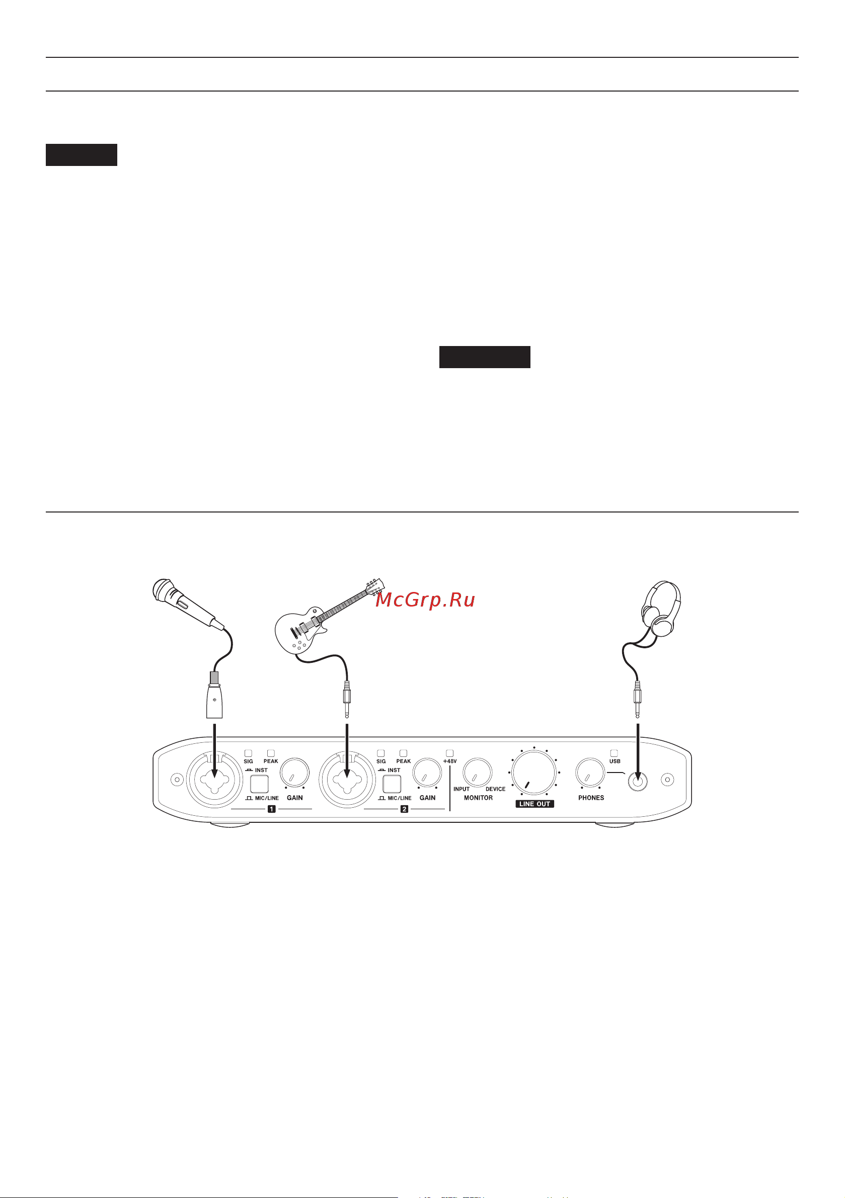 Tascam iXRTP [54/92] Anschlussbeispiele