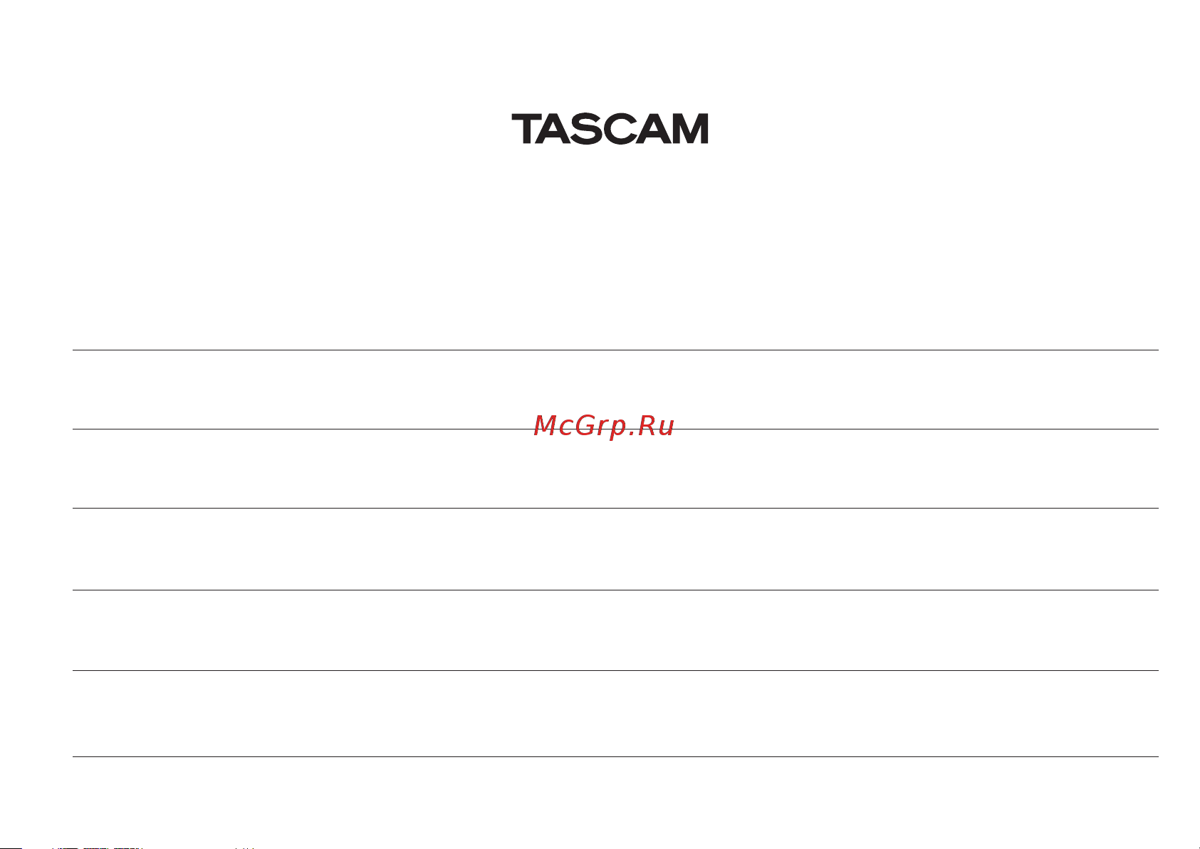 Tascam DR-05 version 2 [113/113] Teac corporation