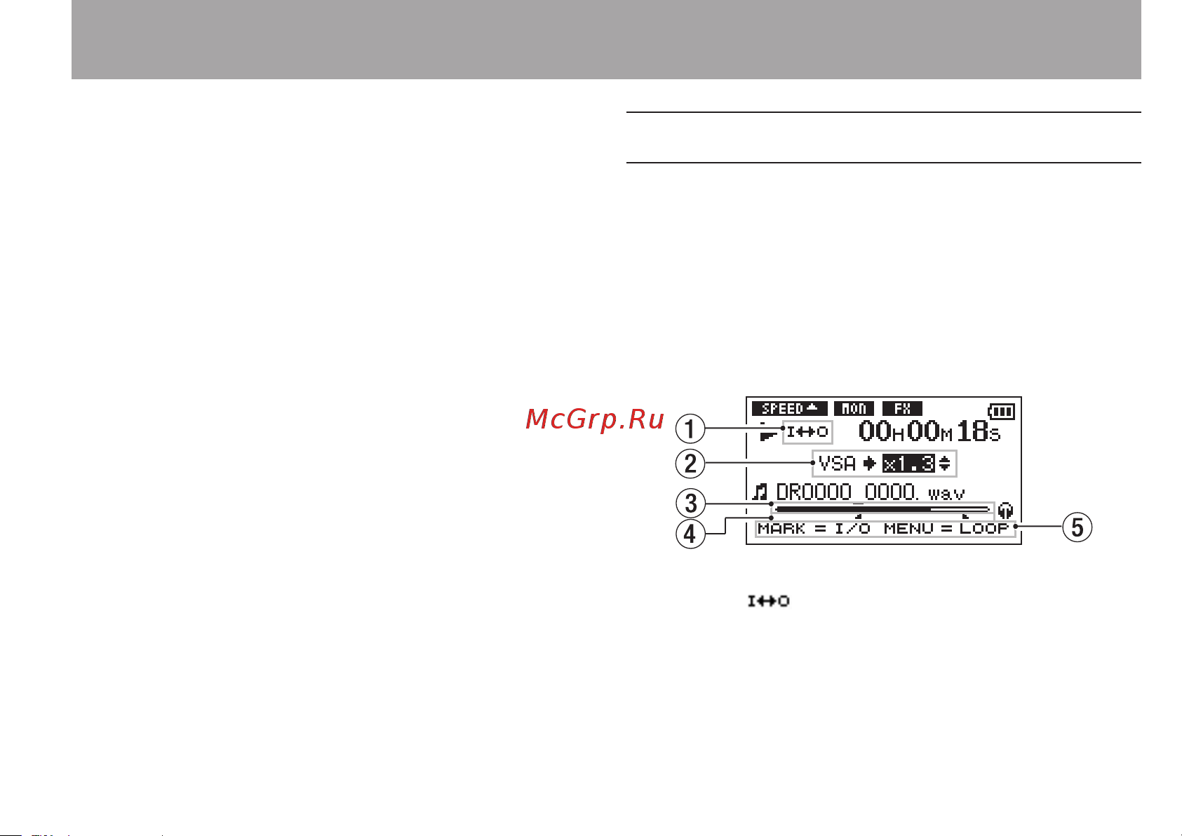 Tascam DR-05 version 2 [21/113] Названия и функции узлов