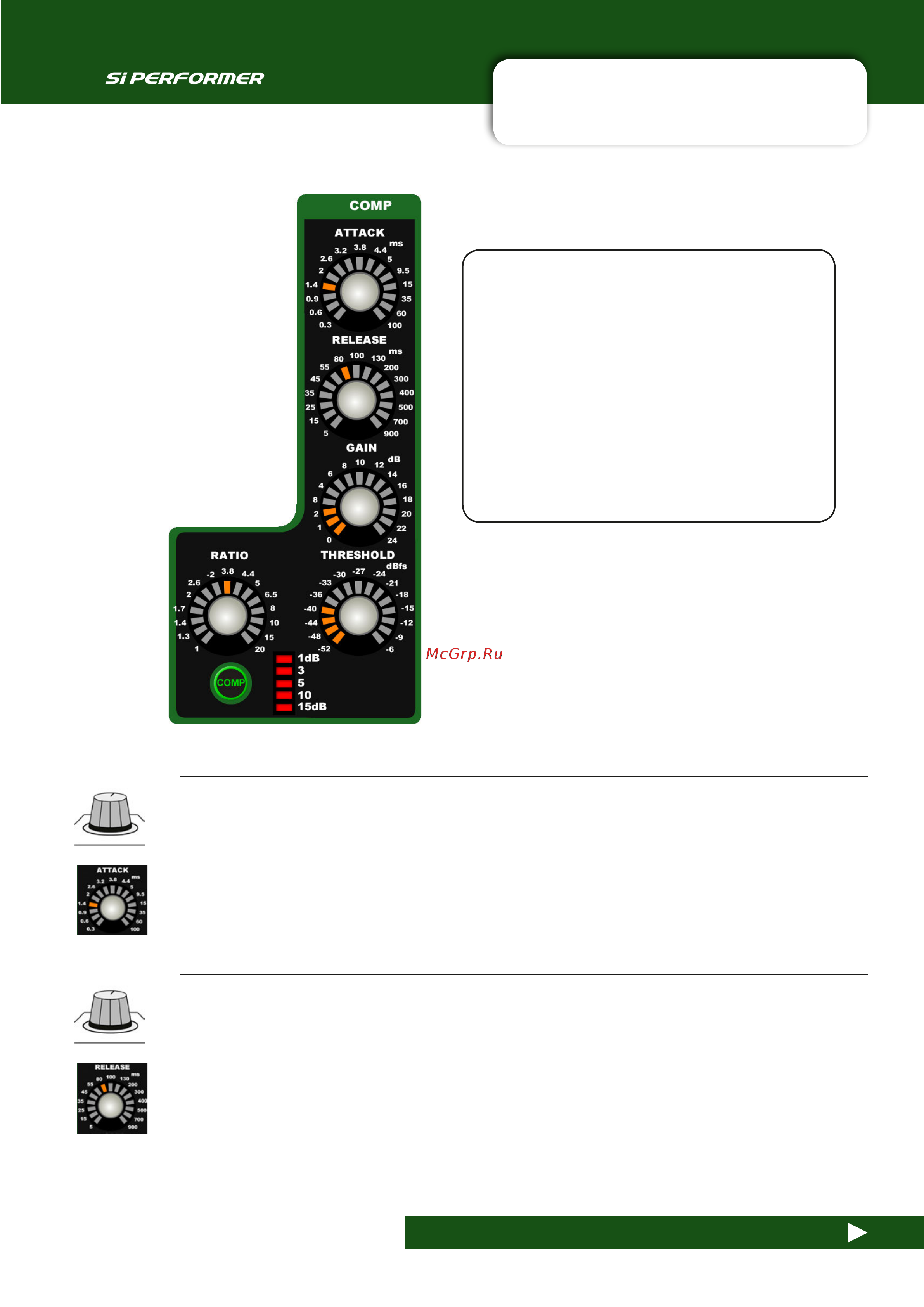 Soundcraft Si Performer 1 [60/135] Acs compressor section