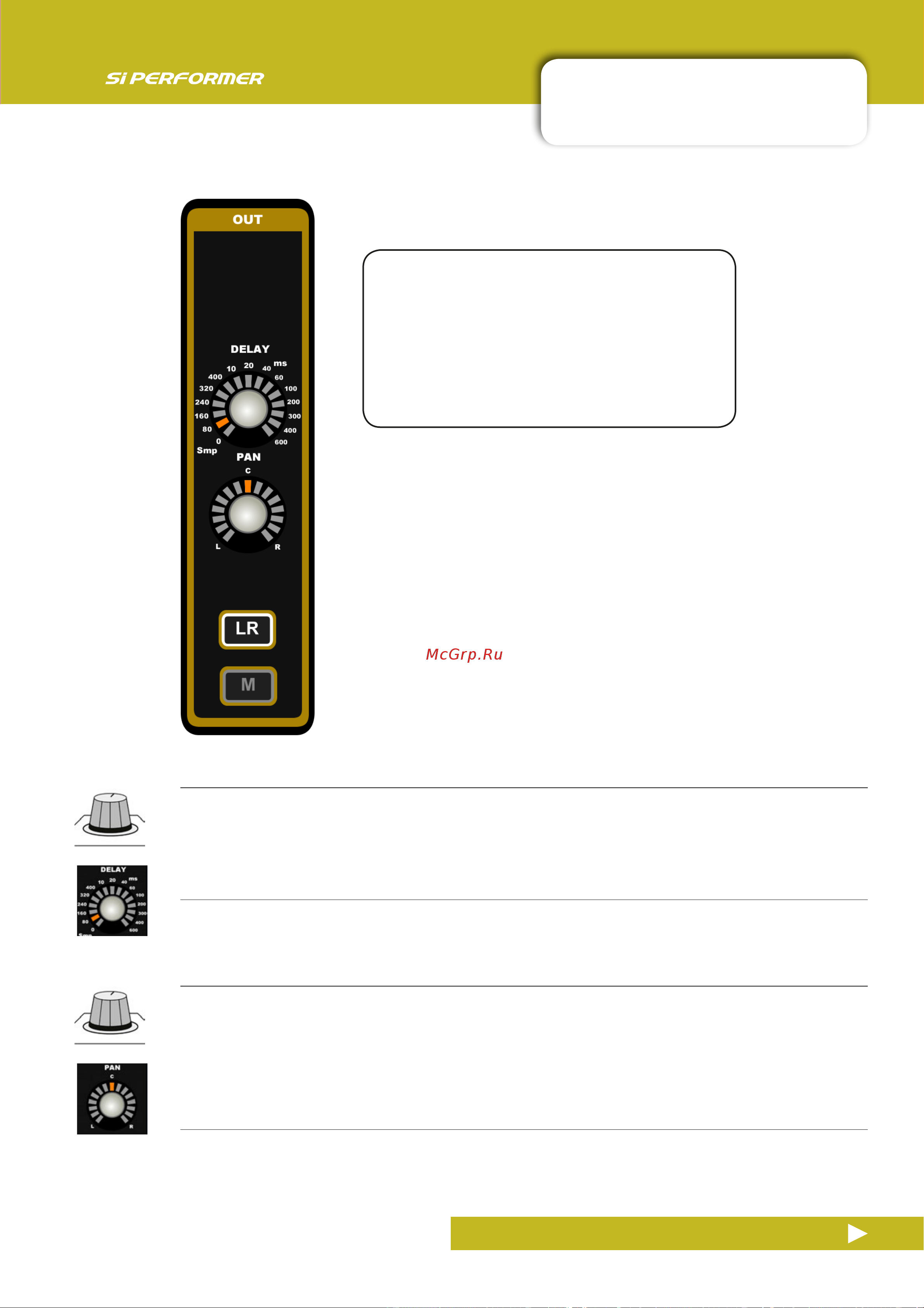 Soundcraft Si Performer 1 [65/135] Acs output section
