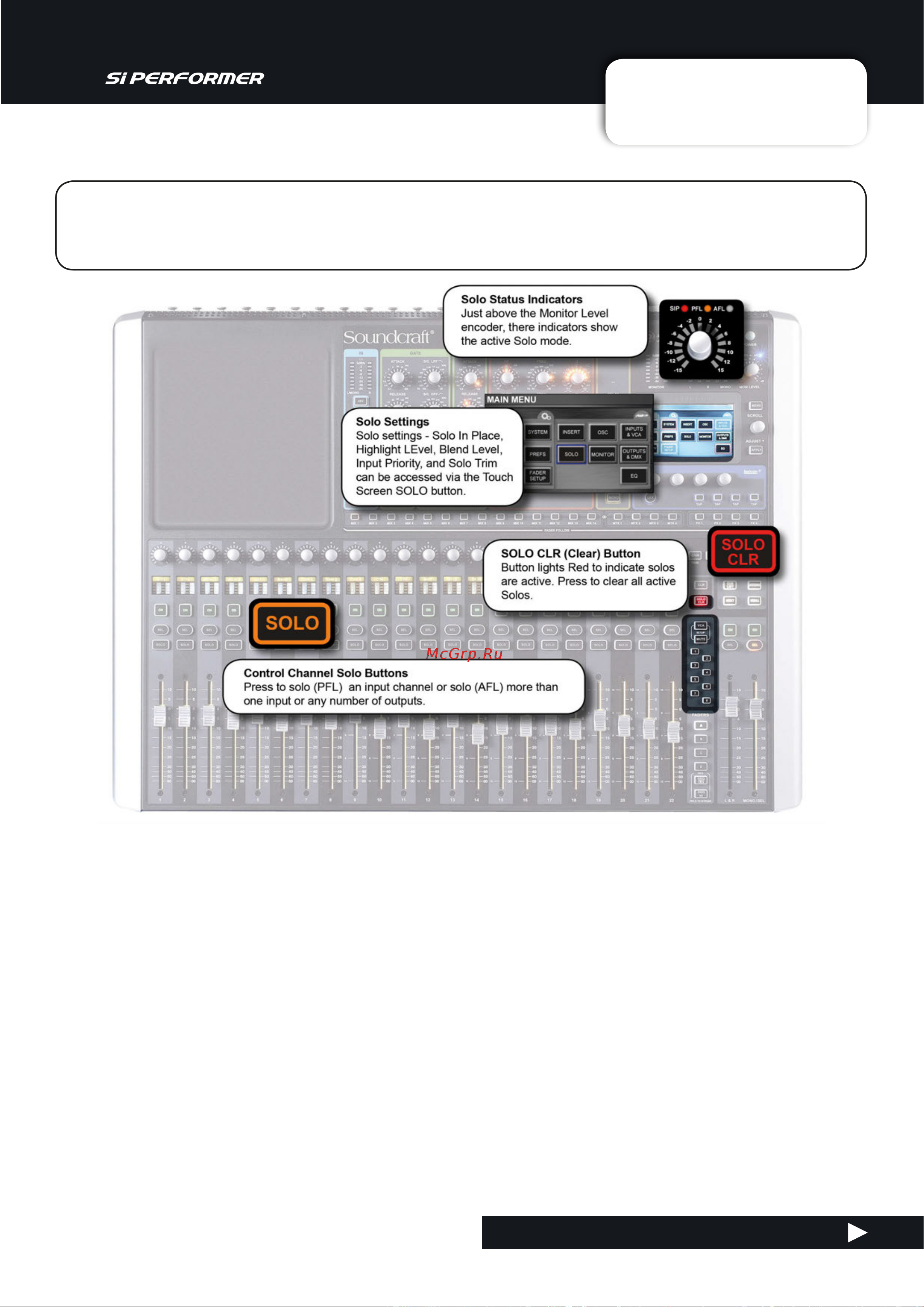 Soundcraft Si Performer 1 [81/135] Solo system