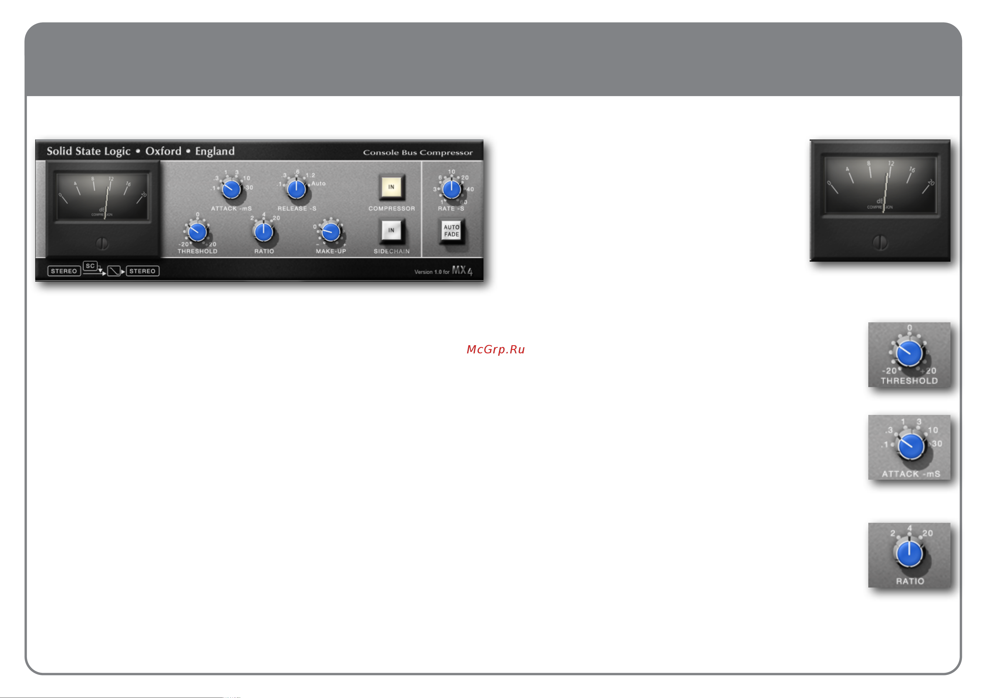 SOLID STATE LOGIC MX4 [16/19] Ssl console bus compressor