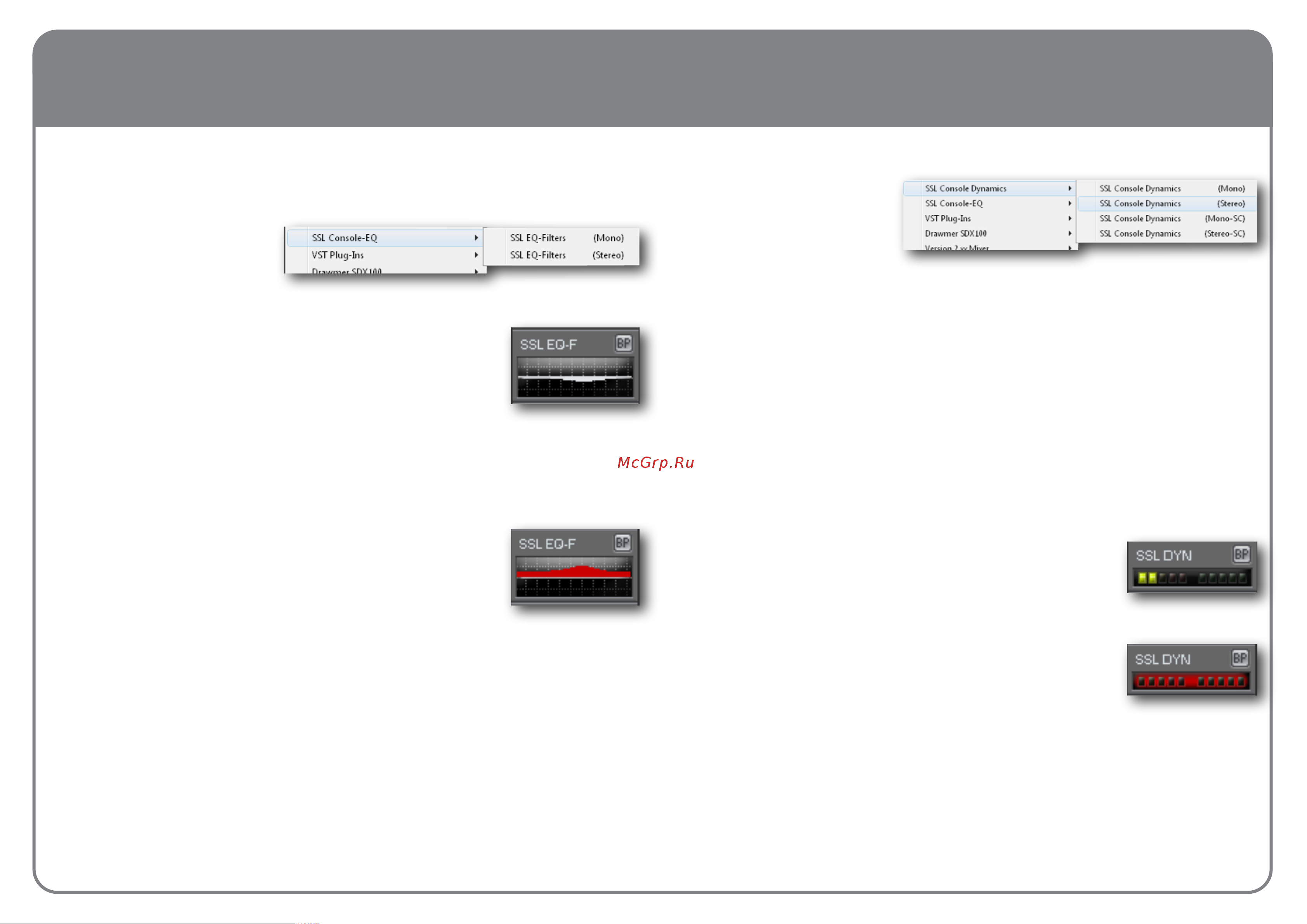 SOLID STATE LOGIC MX4 [6/19] Operational overview