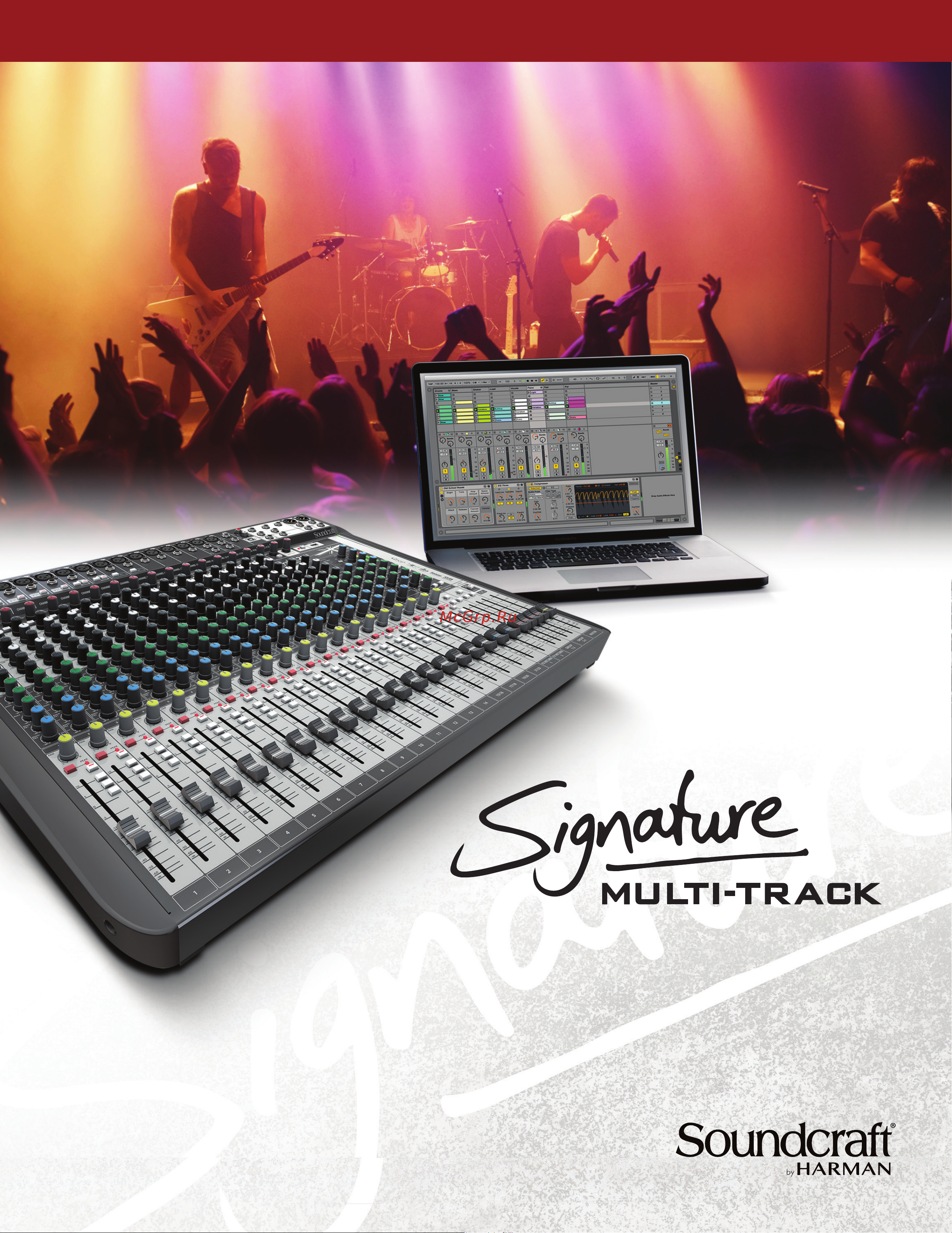 Soundcraft Signature 22MTK Руководство по эксплуатации онлайн
