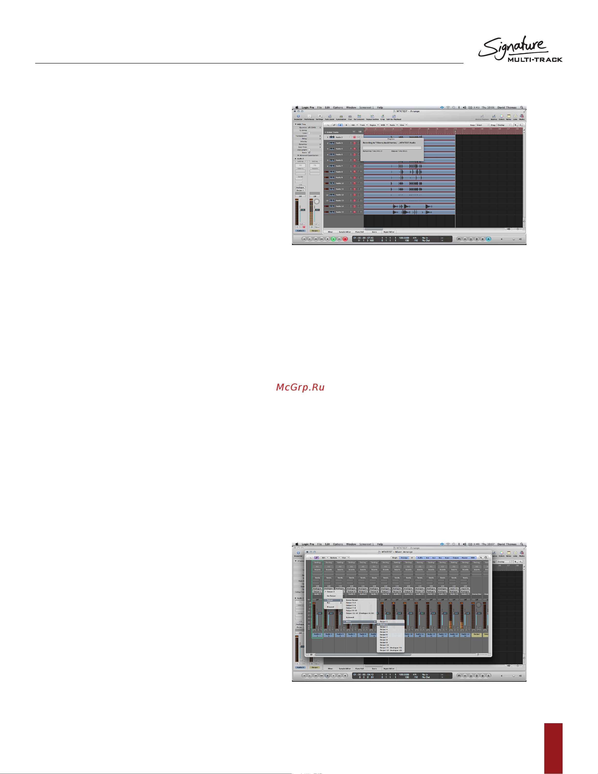 Soundcraft Signature 22MTK [15/20] Multichannel playback using logic