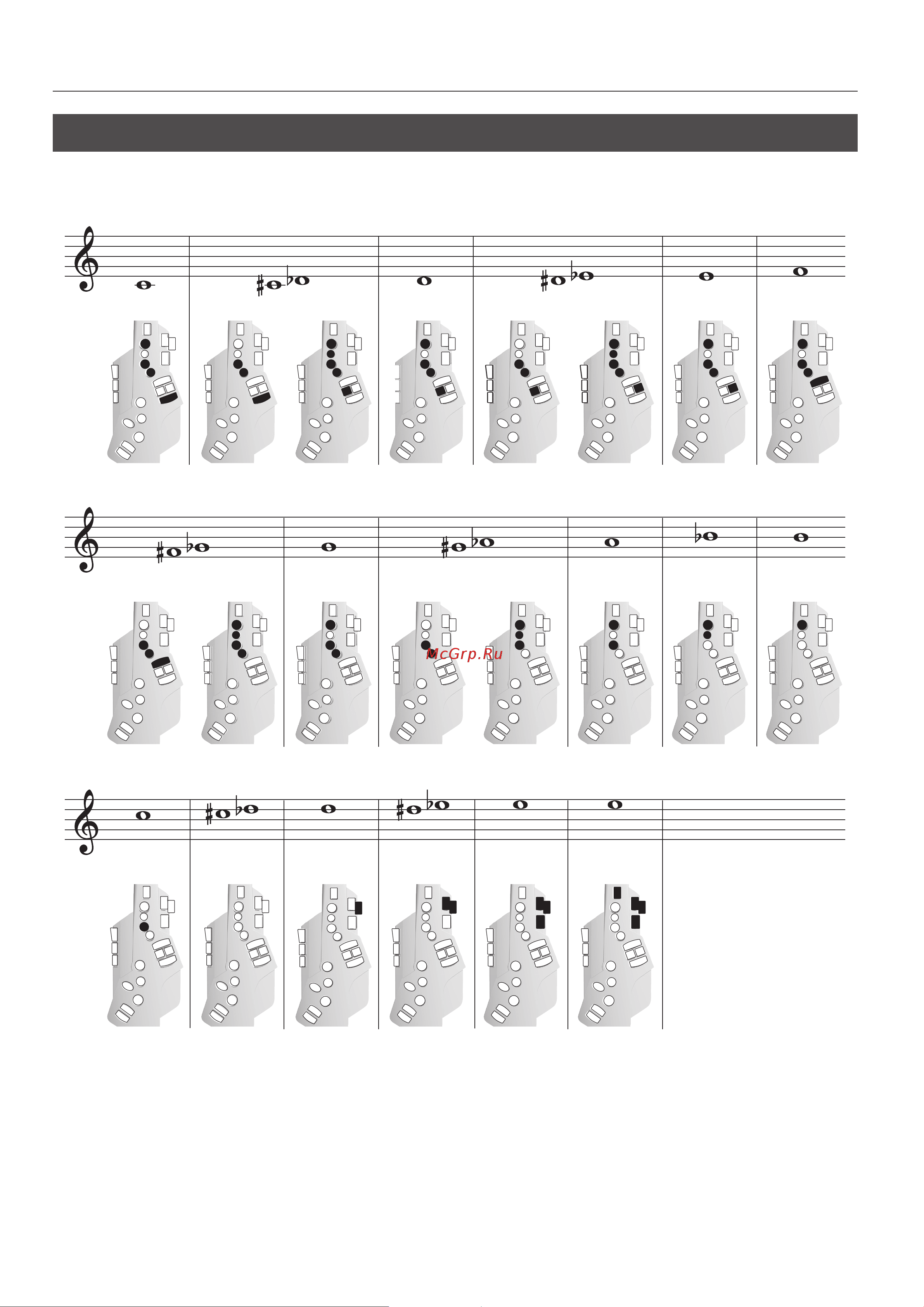 Roland Aerophone AE-10 [20/22] Fingering that lets you perform using only the left hand