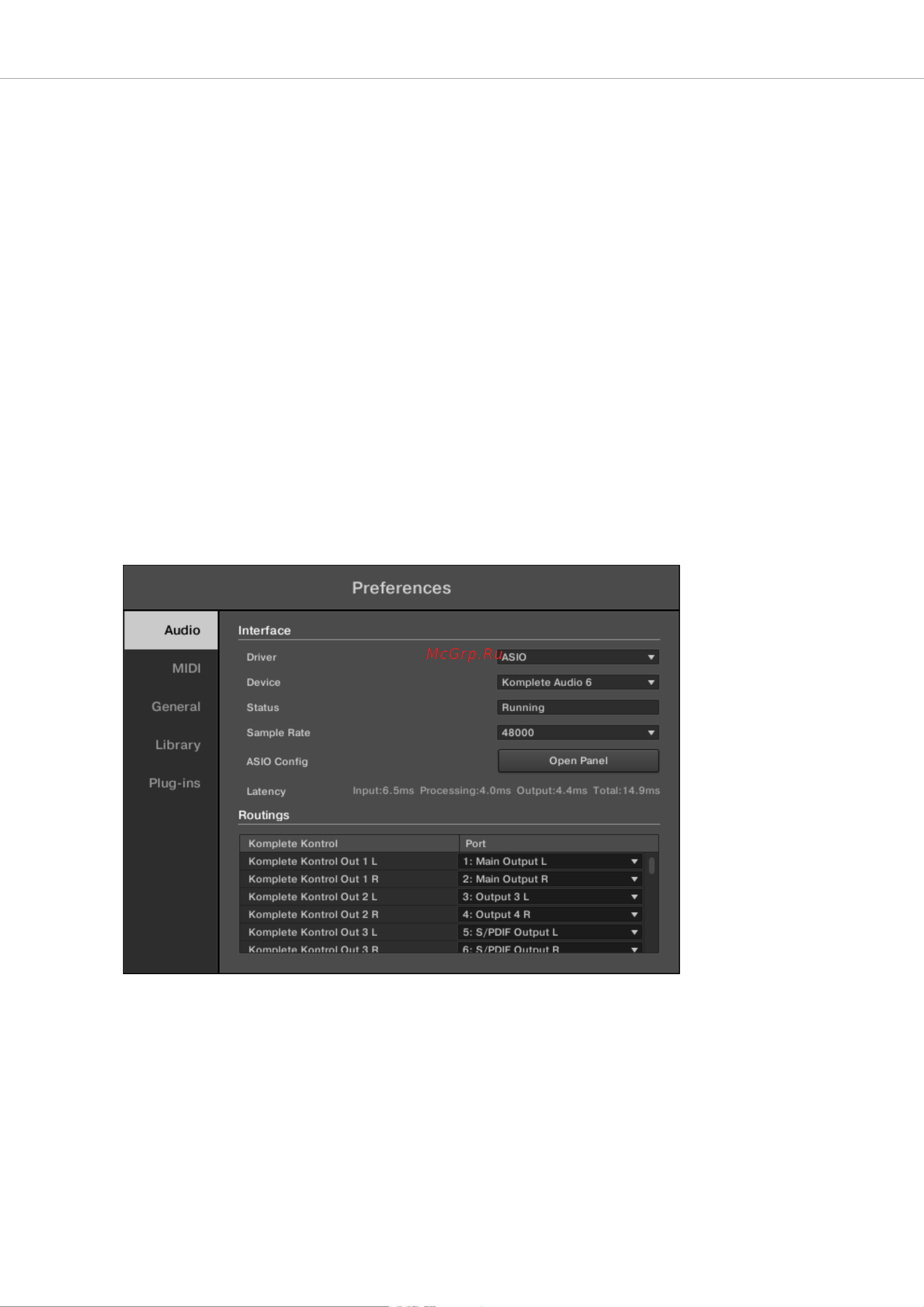 Native Instruments Komplete Kontrol A49 [18/141] Setting up the stand alone application