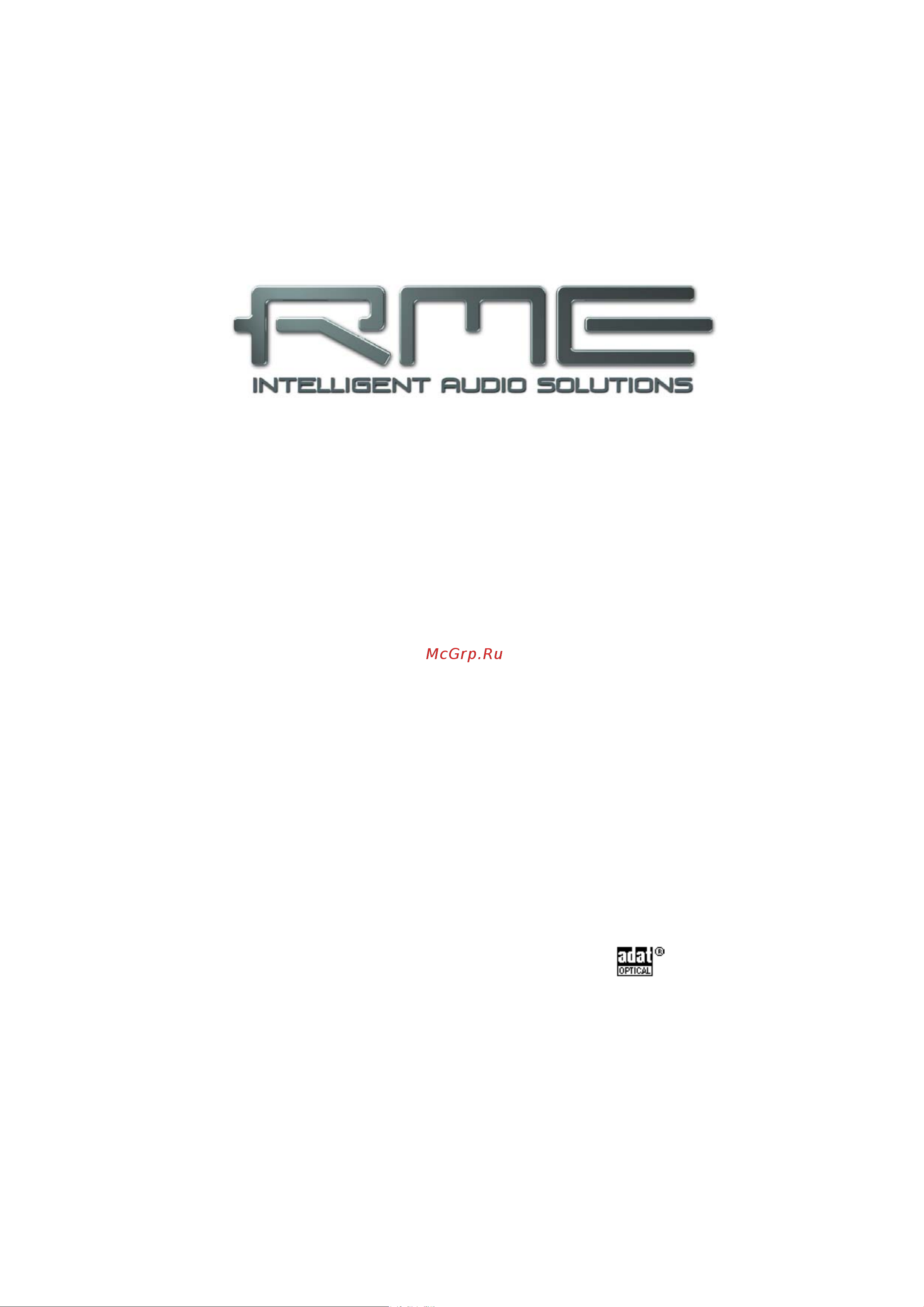 RME OCTAMIC II Руководство по эксплуатации онлайн