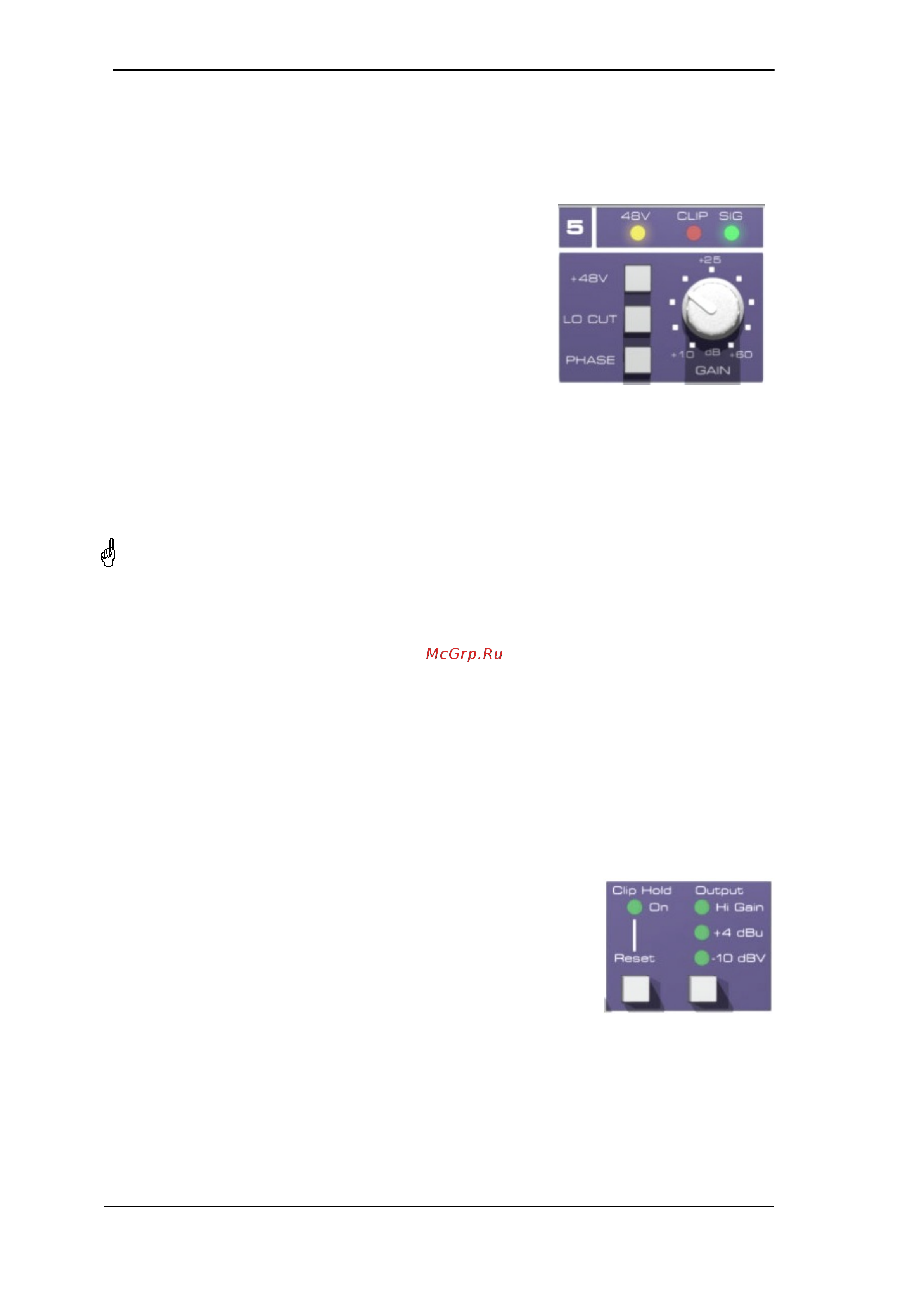 RME OCTAMIC II [12/32] Front panel controls
