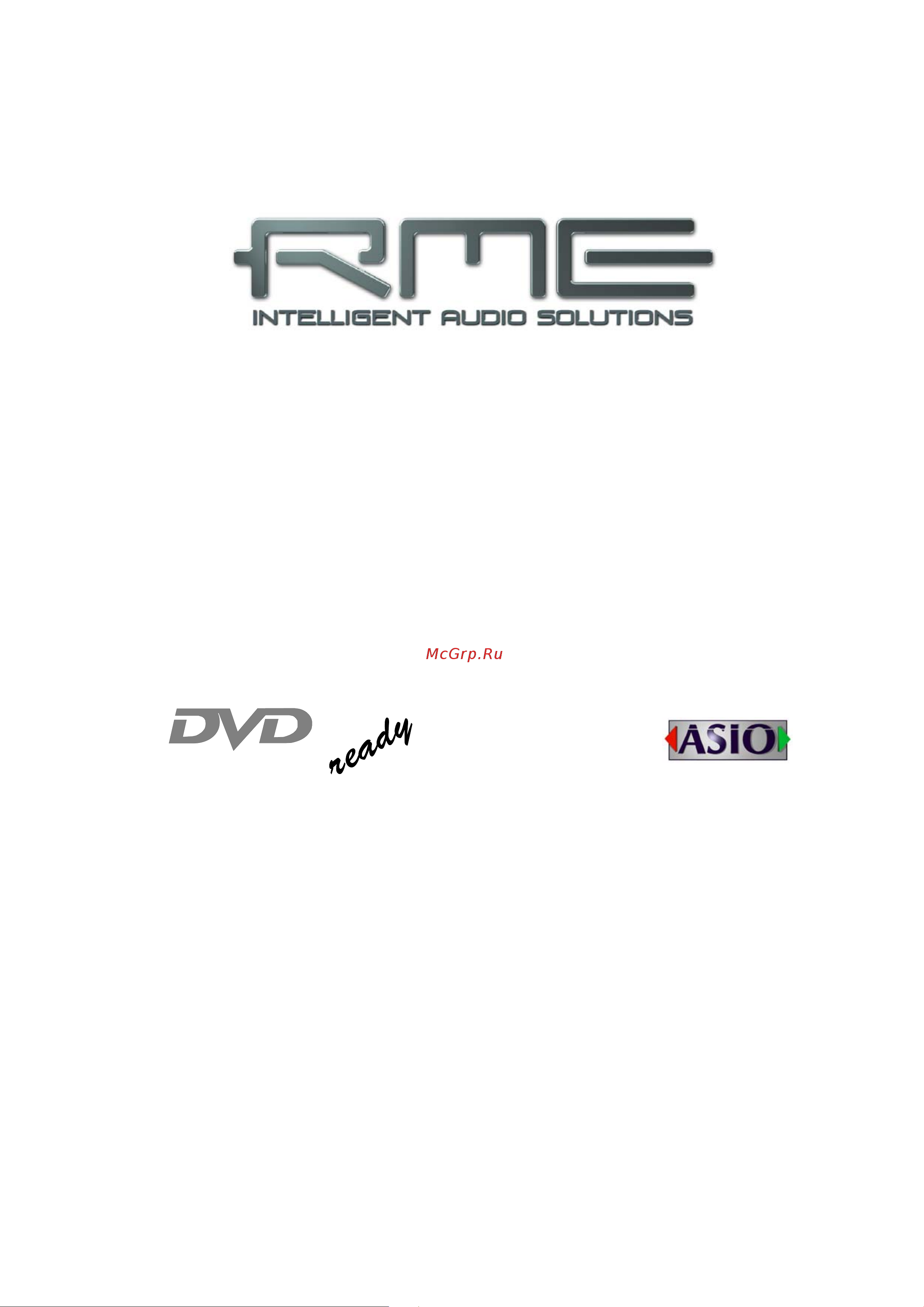 RME HDSPe MADI FX Руководство по эксплуатации онлайн