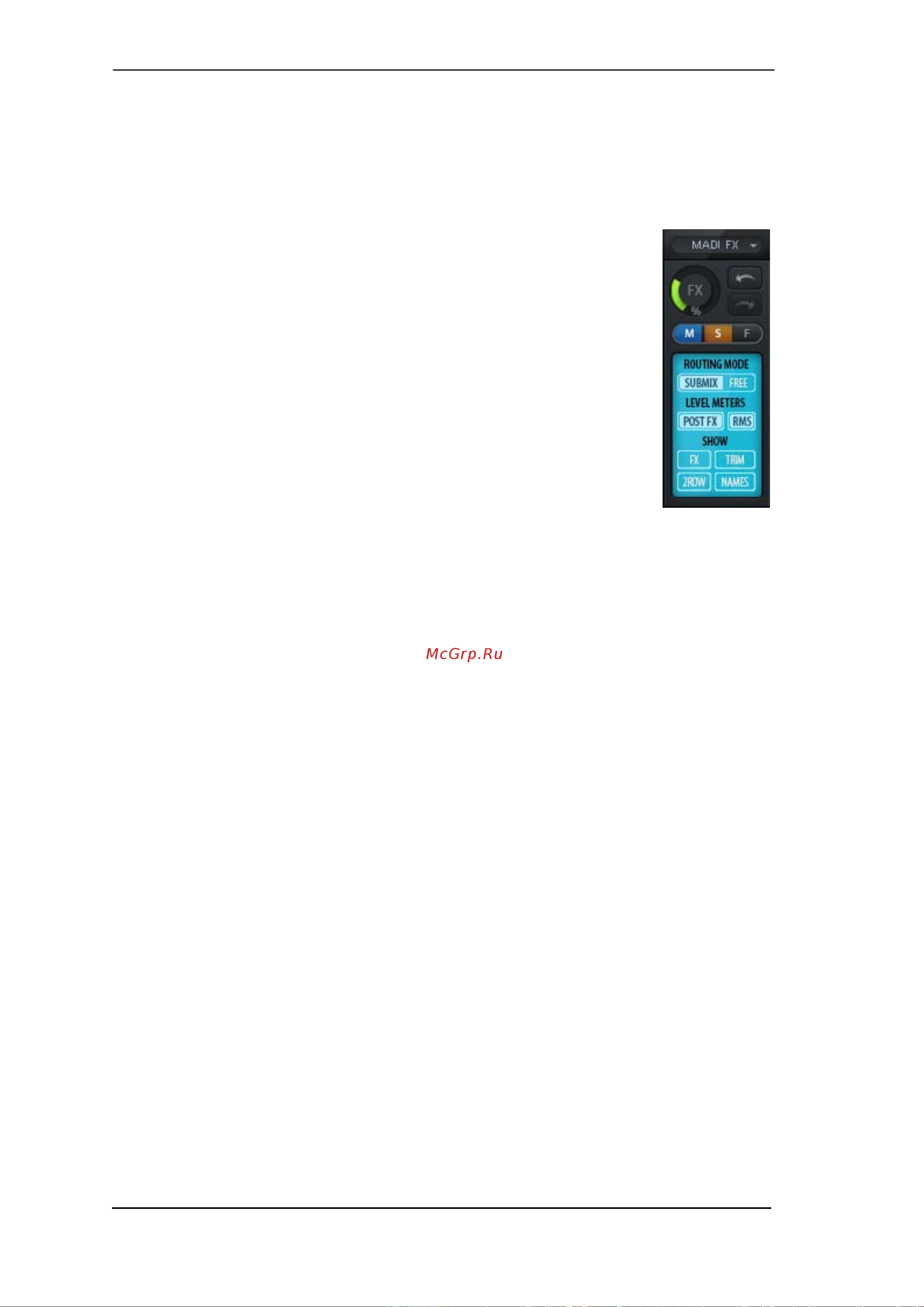 RME HDSPe MADI FX [52/87] The control strip