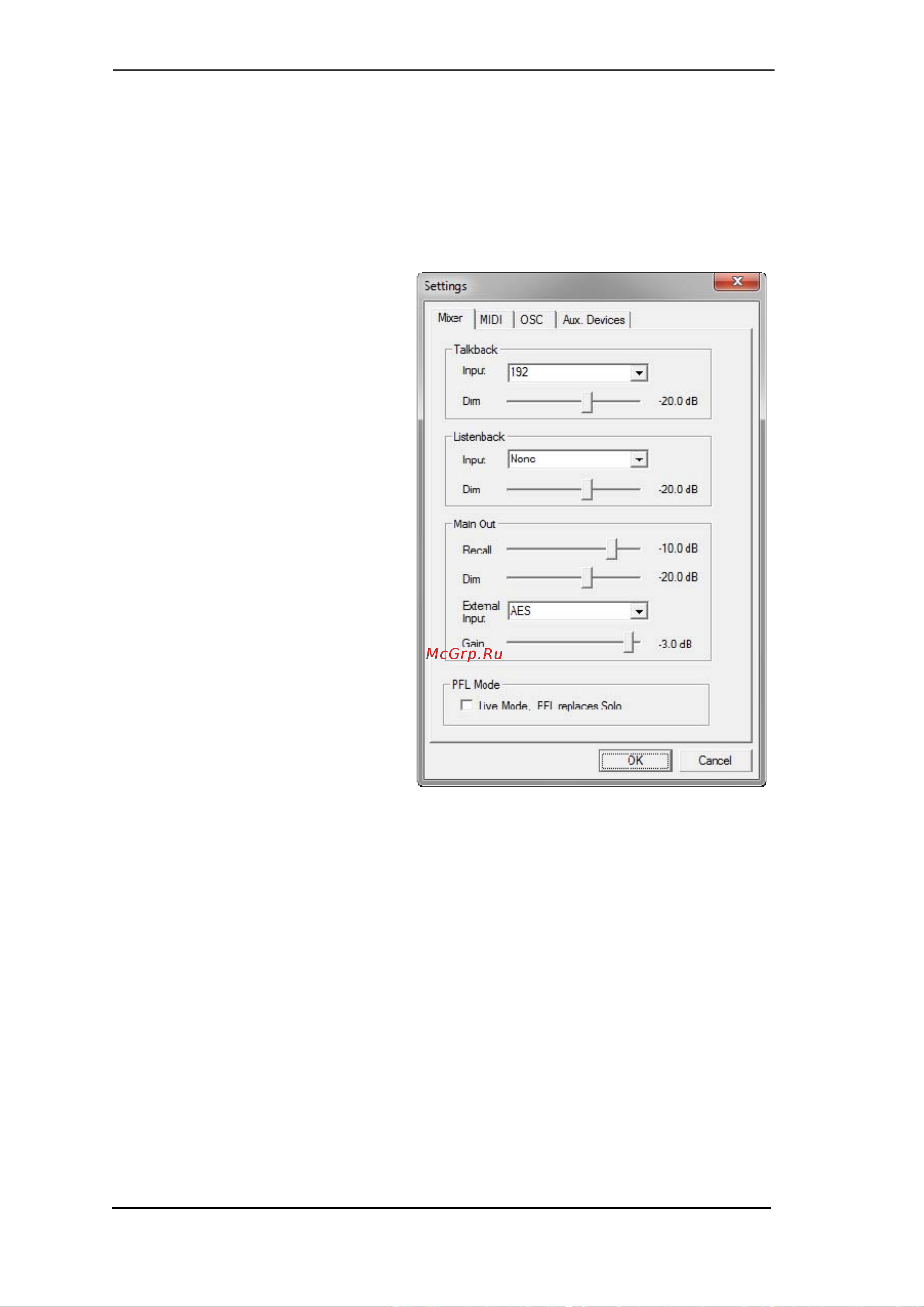 RME HDSPe MADI FX [62/87] Settings
