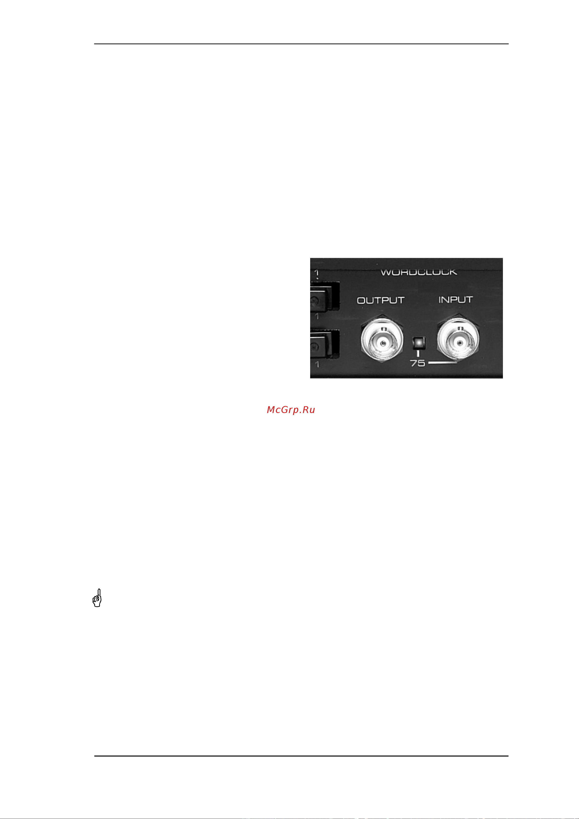 RME ADI-648 [15/32] Word clock input and output