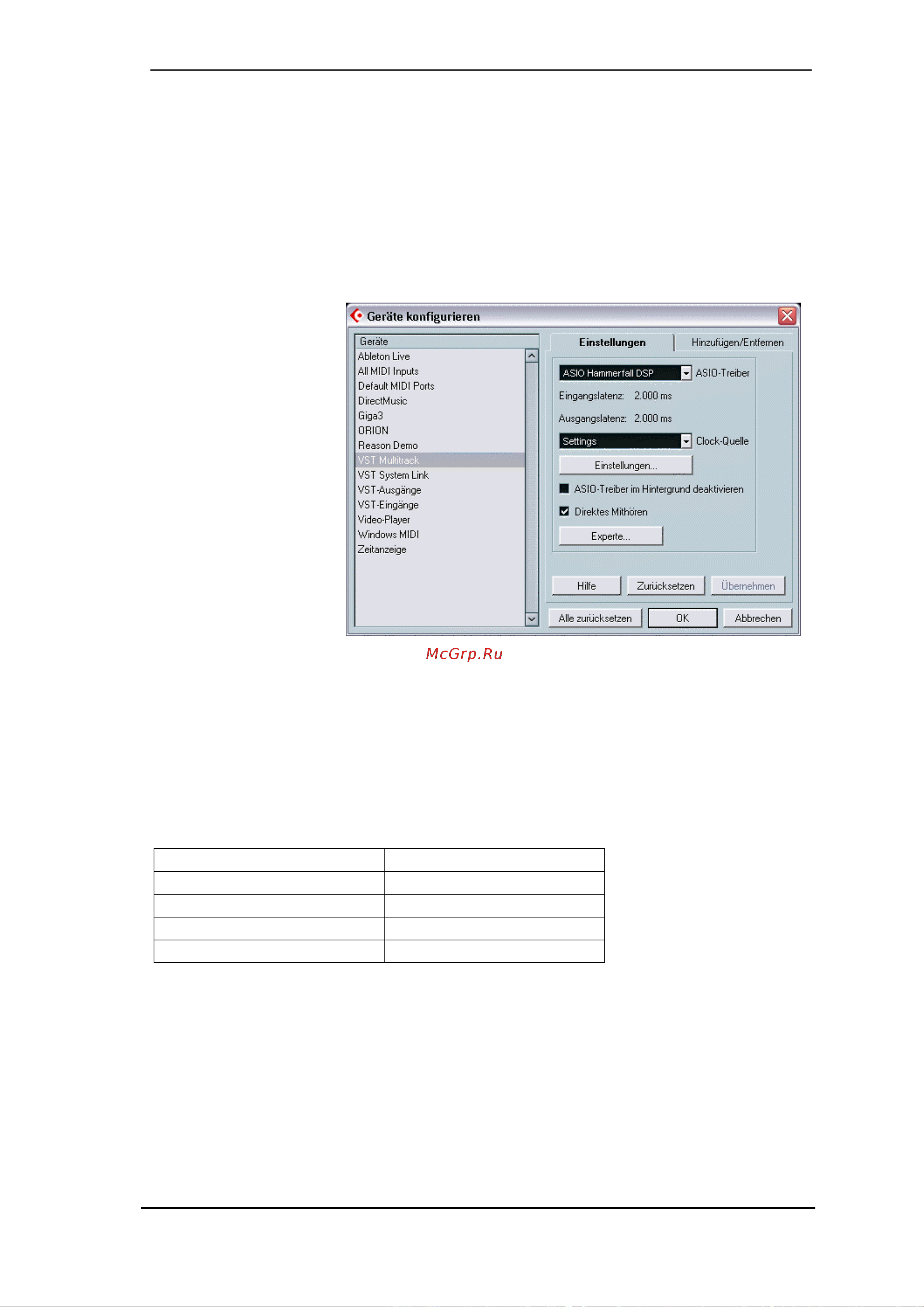 RME HDSP 9652 [23/75] Operation under asio