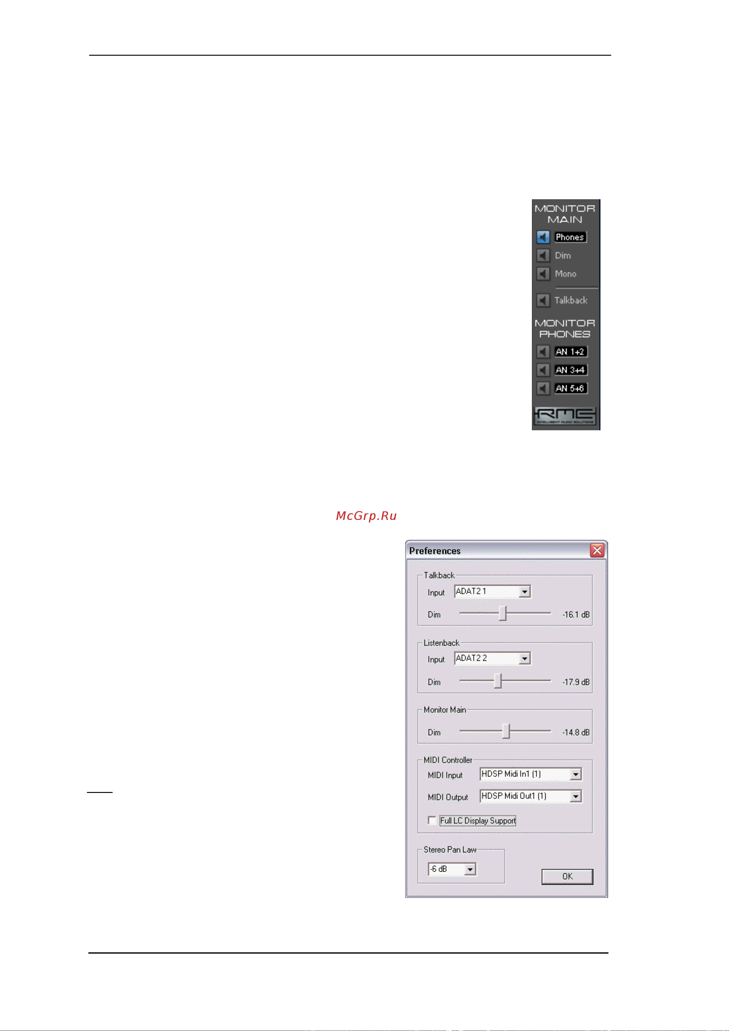 RME HDSP 9652 [52/75] Preferences