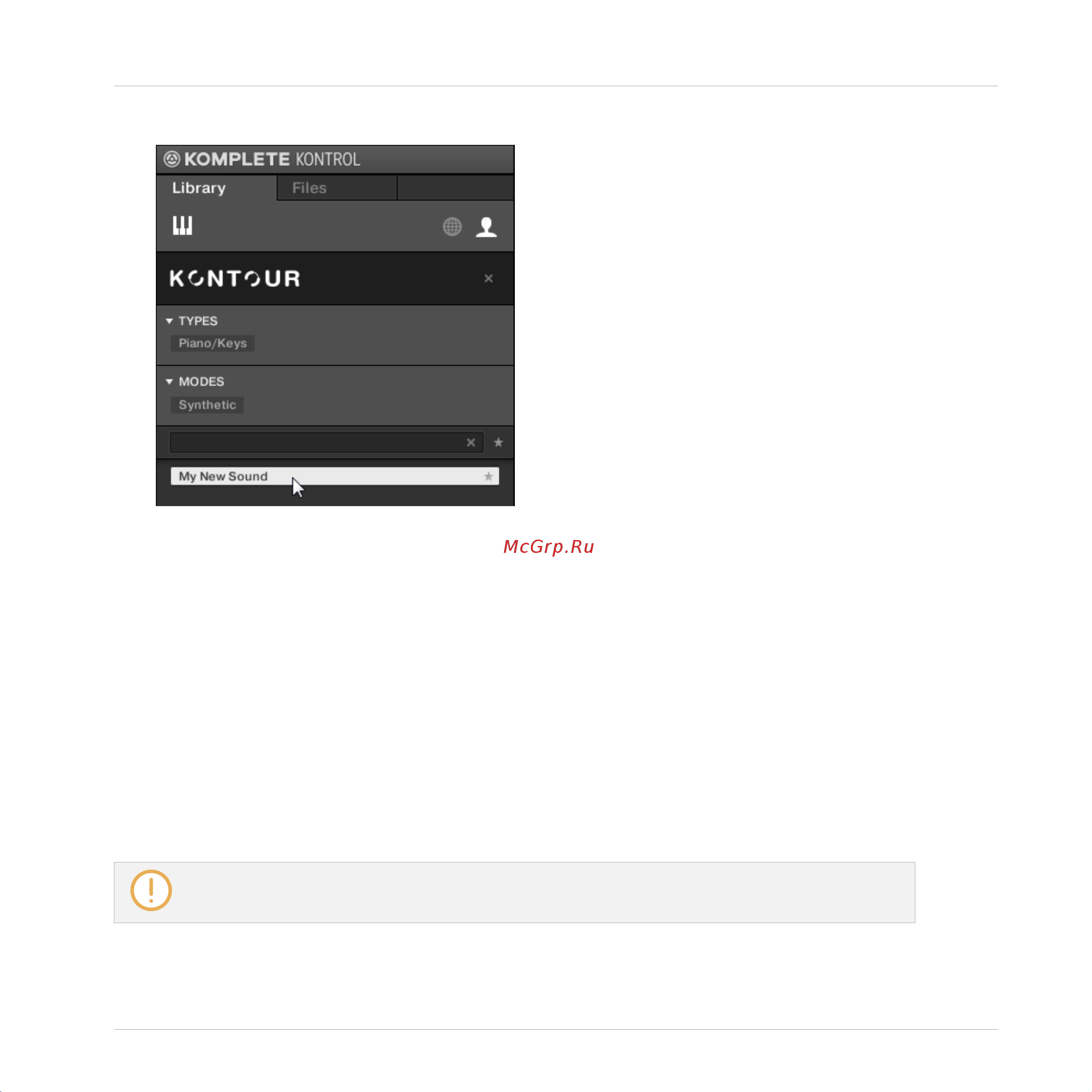 Native Instruments Komplete Kontrol A25 [144/183] Deleting user preset files from the user library