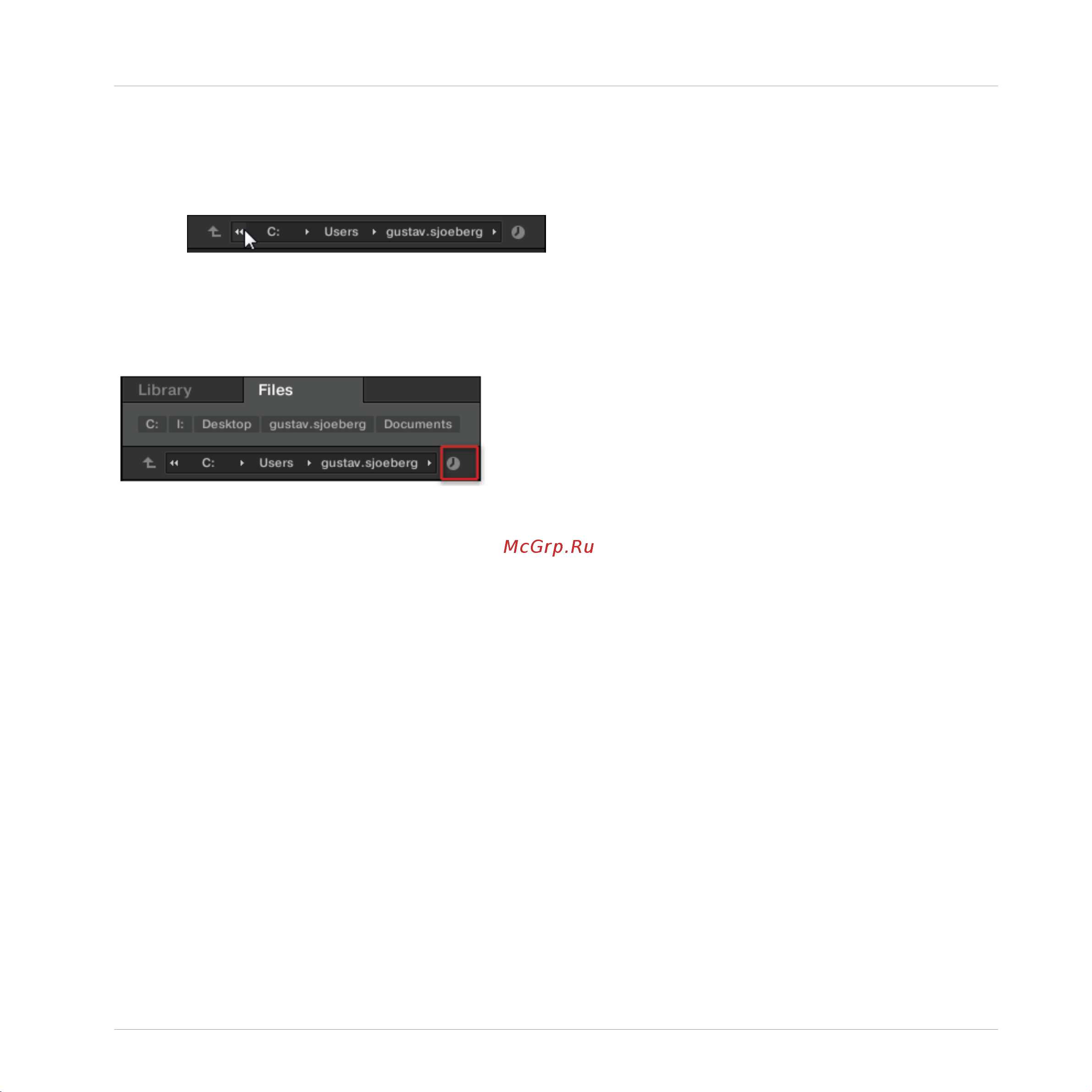Native Instruments Komplete Kontrol A25 [151/183] Navigating to recent file locations