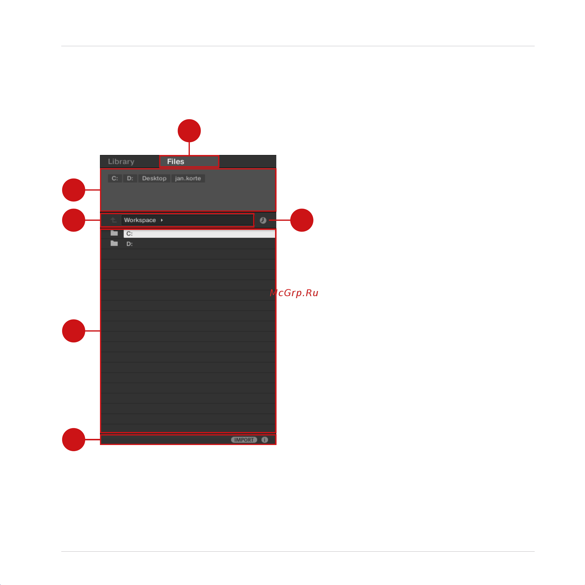 Native Instruments Komplete Kontrol A25 [30/183] Files pane