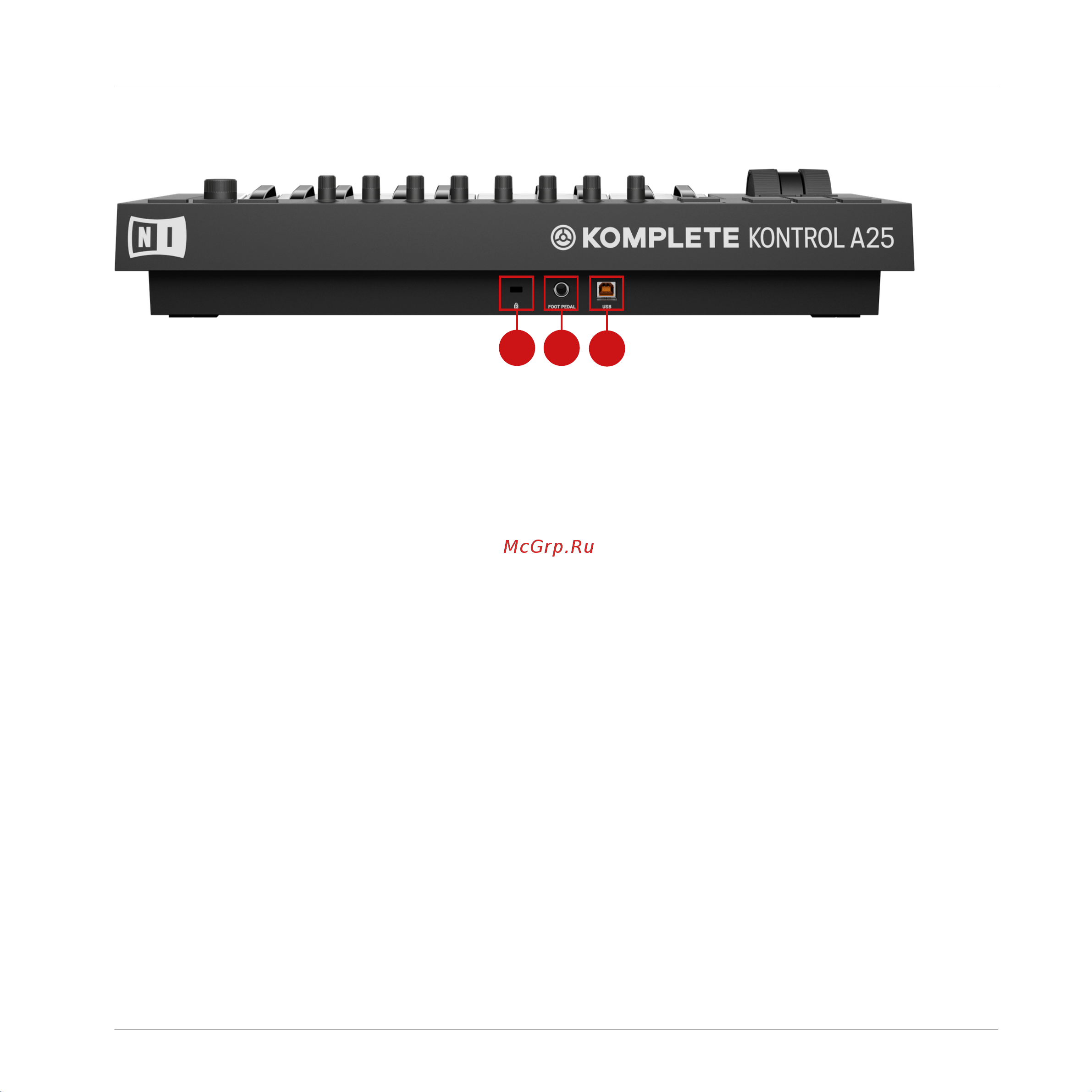 Native Instruments Komplete Kontrol A25 [38/183] Rear view