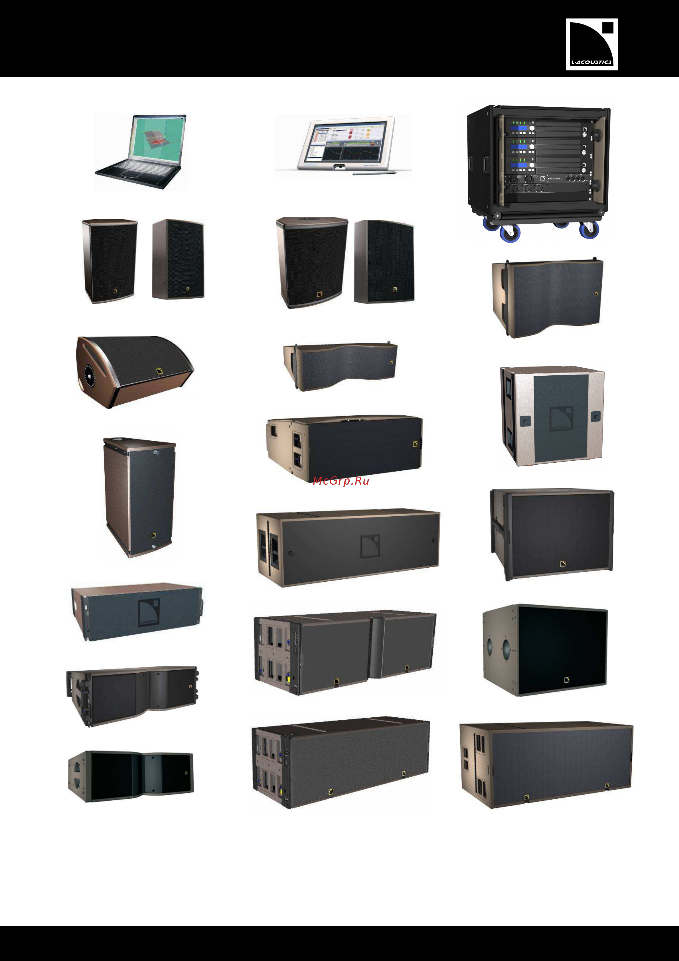 L-ACOUSTICS LA8 [13/56] Figure 2 main system components related to the la8