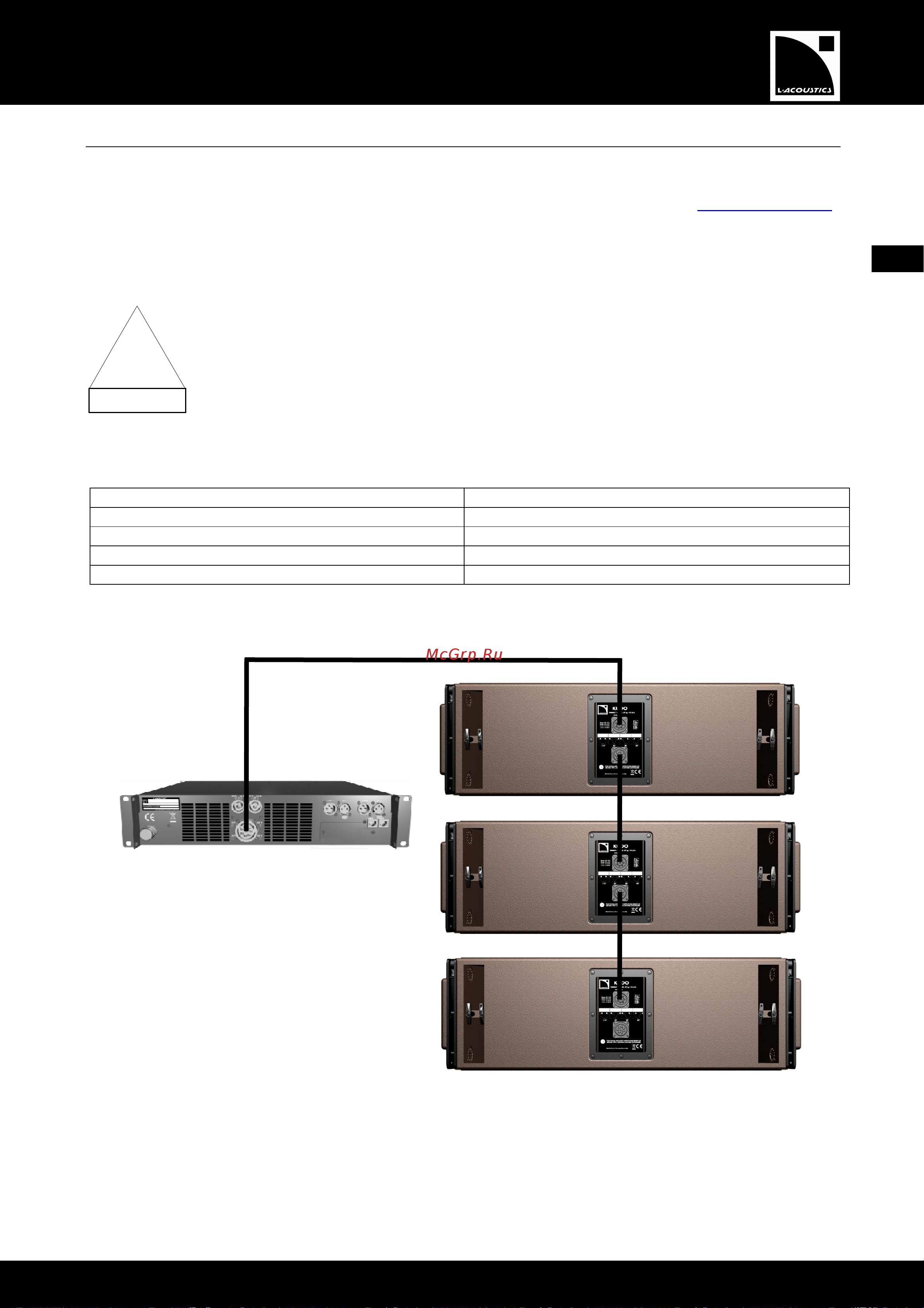 L-ACOUSTICS KUDO Руководство по эксплуатации онлайн [15/52] 776314