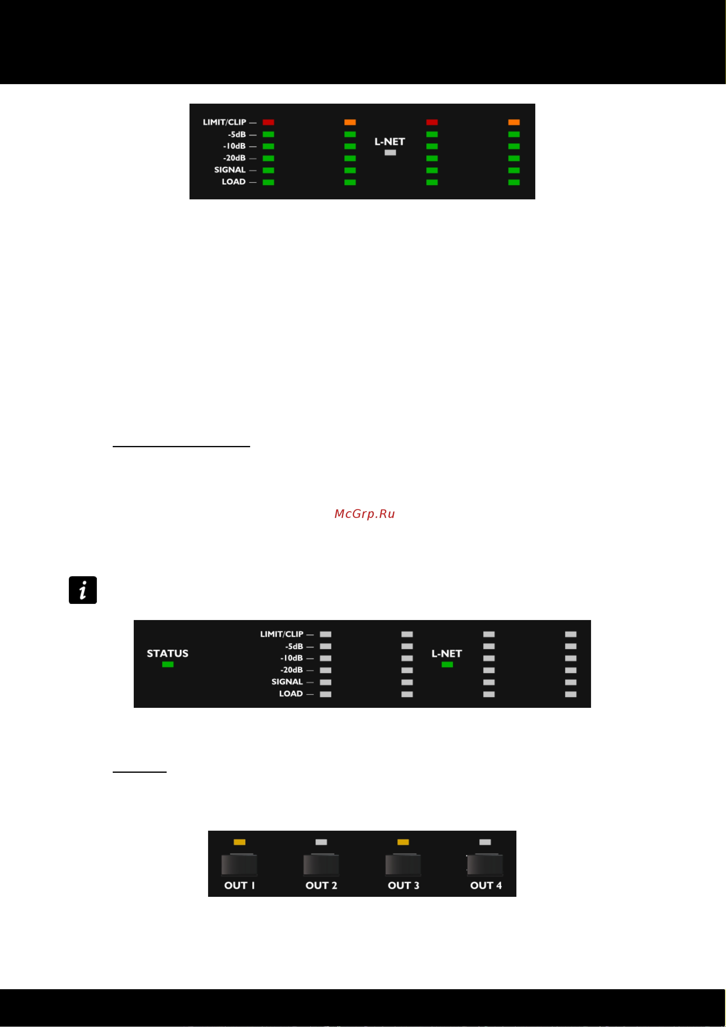 L-ACOUSTICS LA4X [24/47] La4x amplified controller