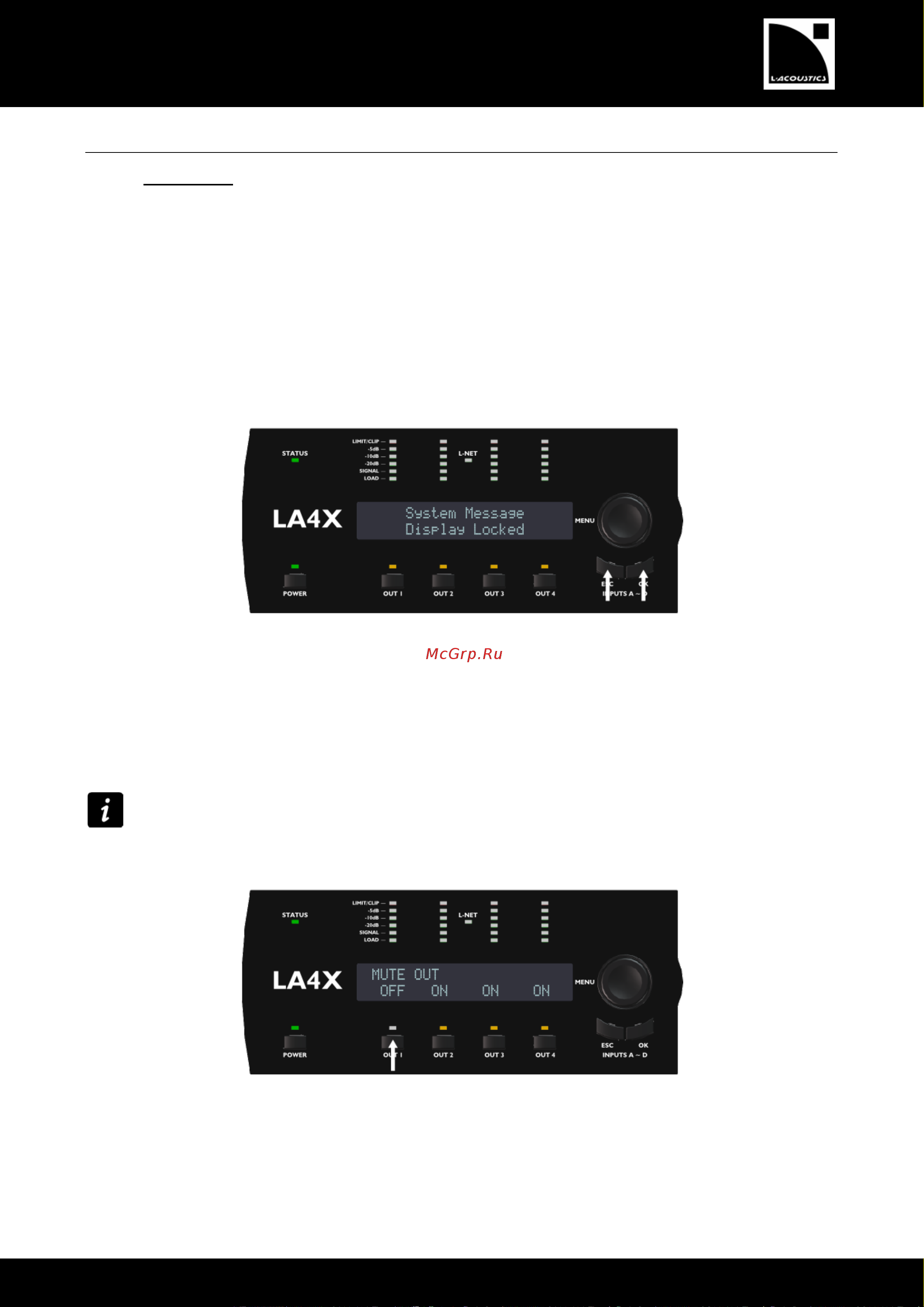 L-ACOUSTICS LA4X Руководство по эксплуатации онлайн [25/47] 776315